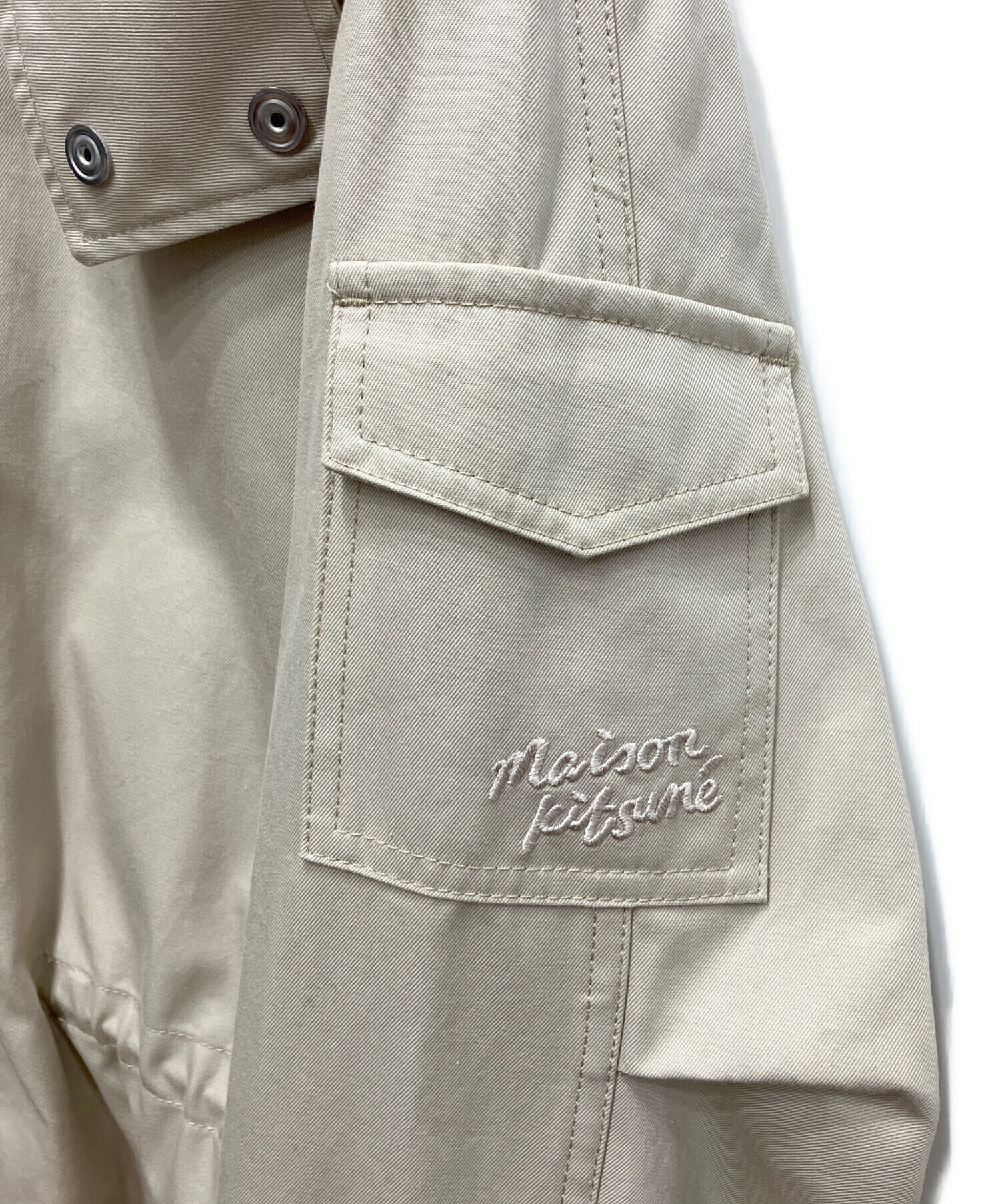 中古・古着通販】maison kitsune (メゾンキツネ) ライナー付モッズ