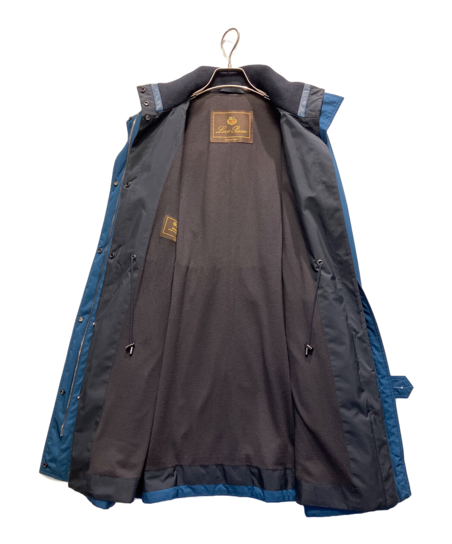 中古・古着通販】LORO PIANA (ロロピアーナ) コート ブルー サイズ:38