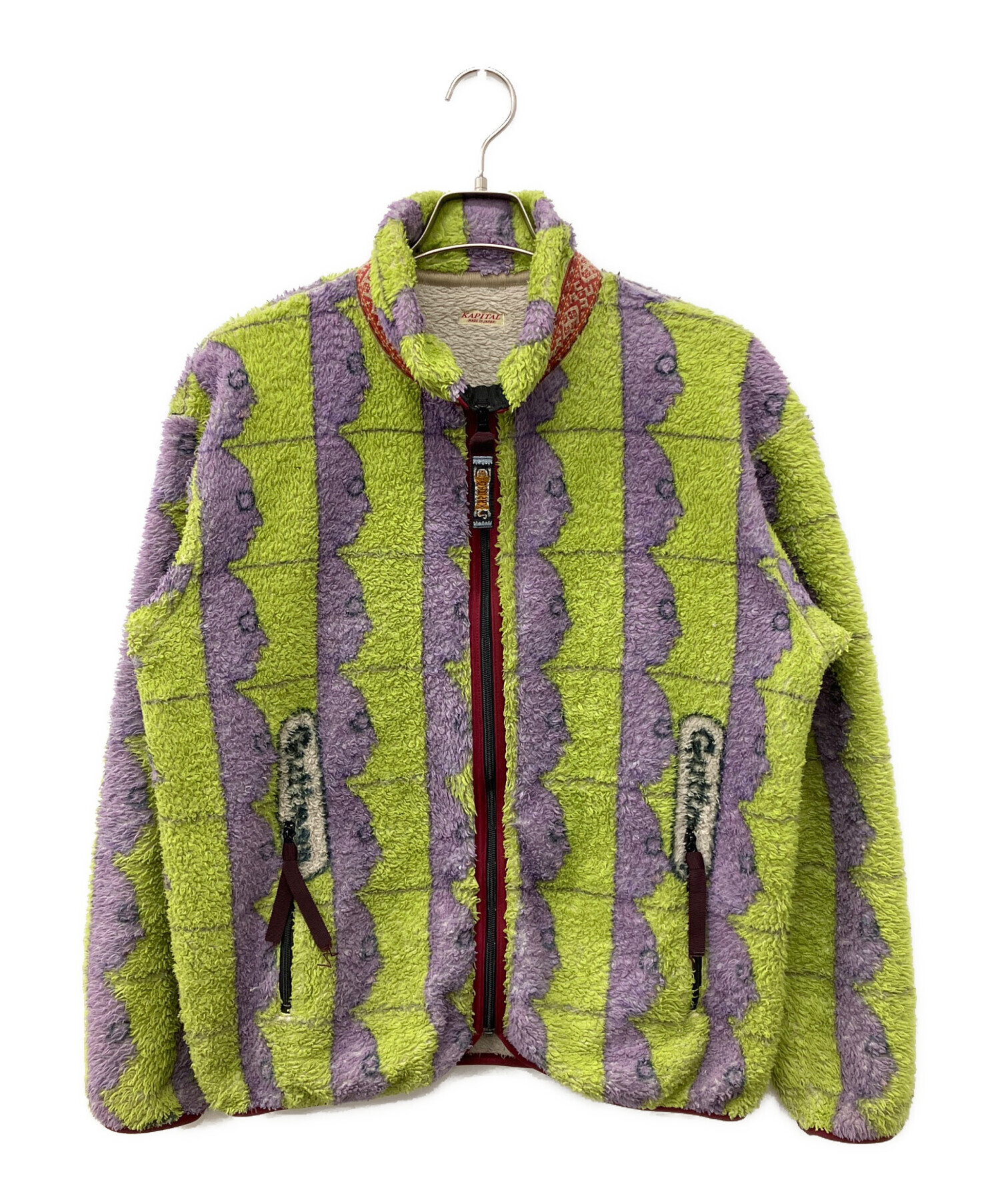 中古・古着通販】KAPITAL (キャピタル) バンブーグットマンフリースZIP