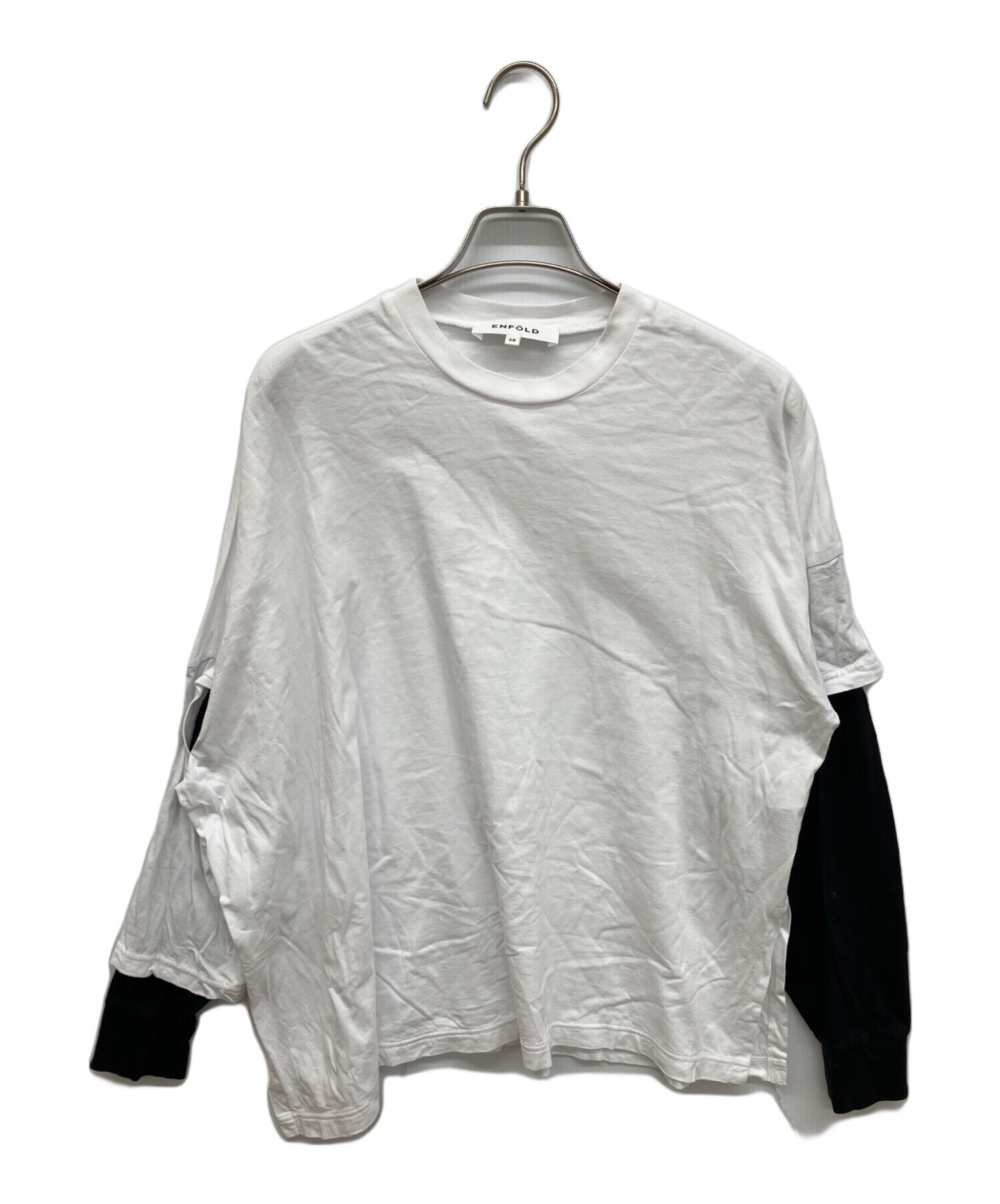 中古・古着通販】ENFOLD (エンフォルド) LAYERED LONG SLEEVE