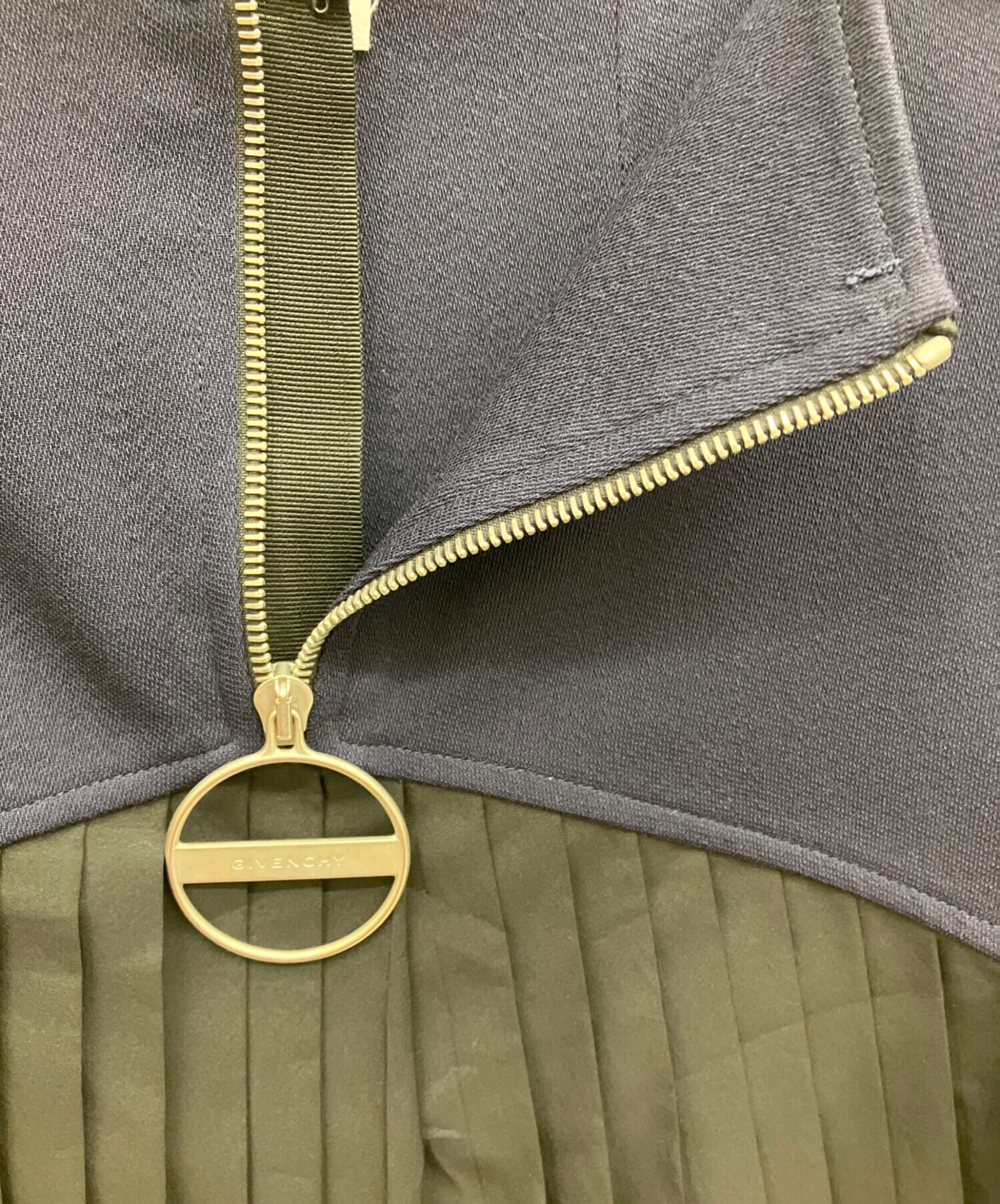 中古・古着通販】GIVENCHY (ジバンシィ) ジップアッププリーツスカート