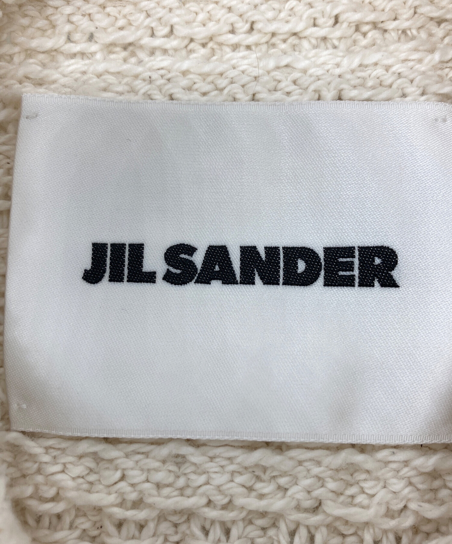 中古・古着通販】JIL SANDER (ジルサンダー) ハイネック ニットトップ 