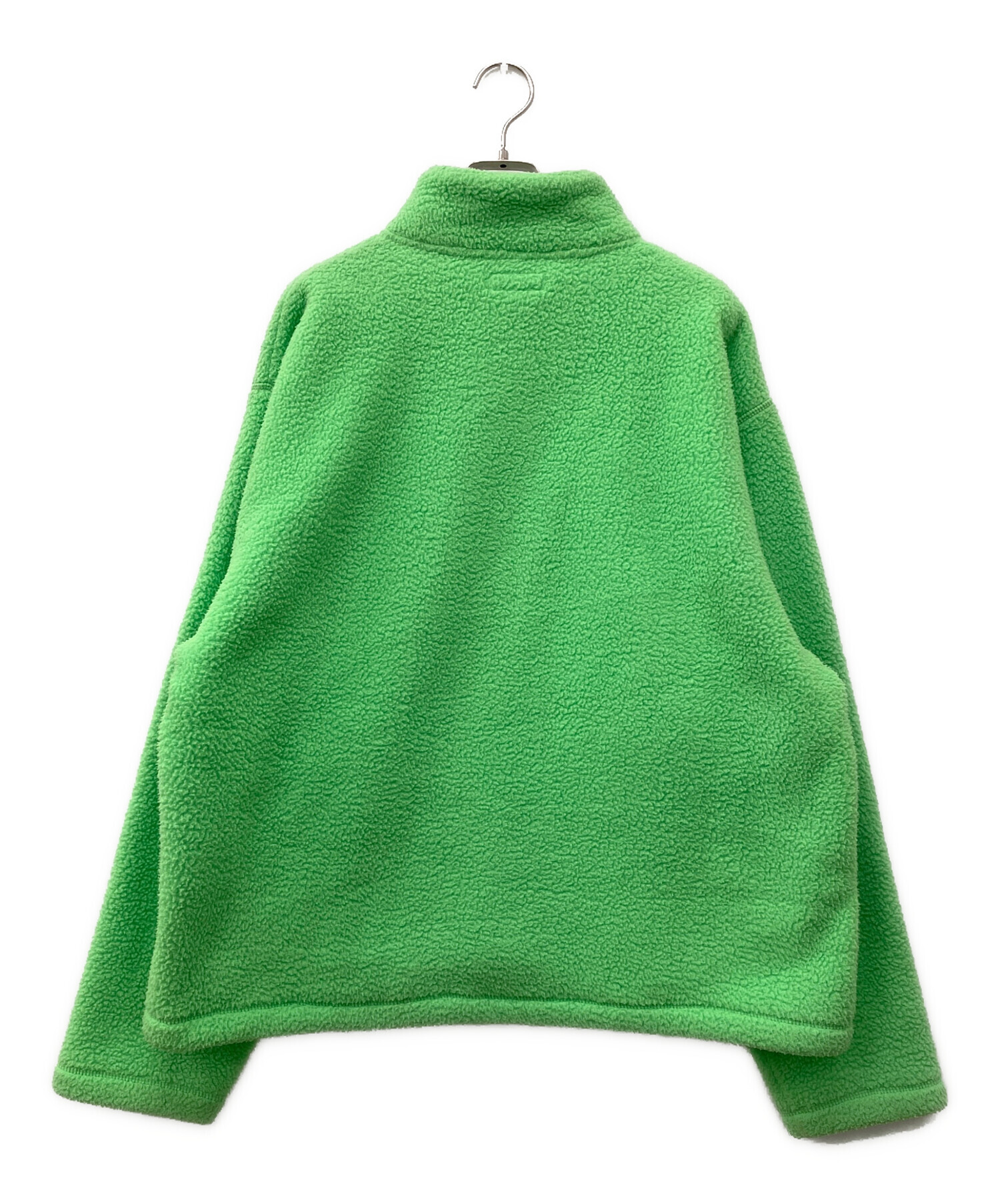 STUSSY Fleece Zip Mock Neck 新品未使用品 中古・古着通販】stussy (ステューシー) Half Zip Mock Neck 黄緑