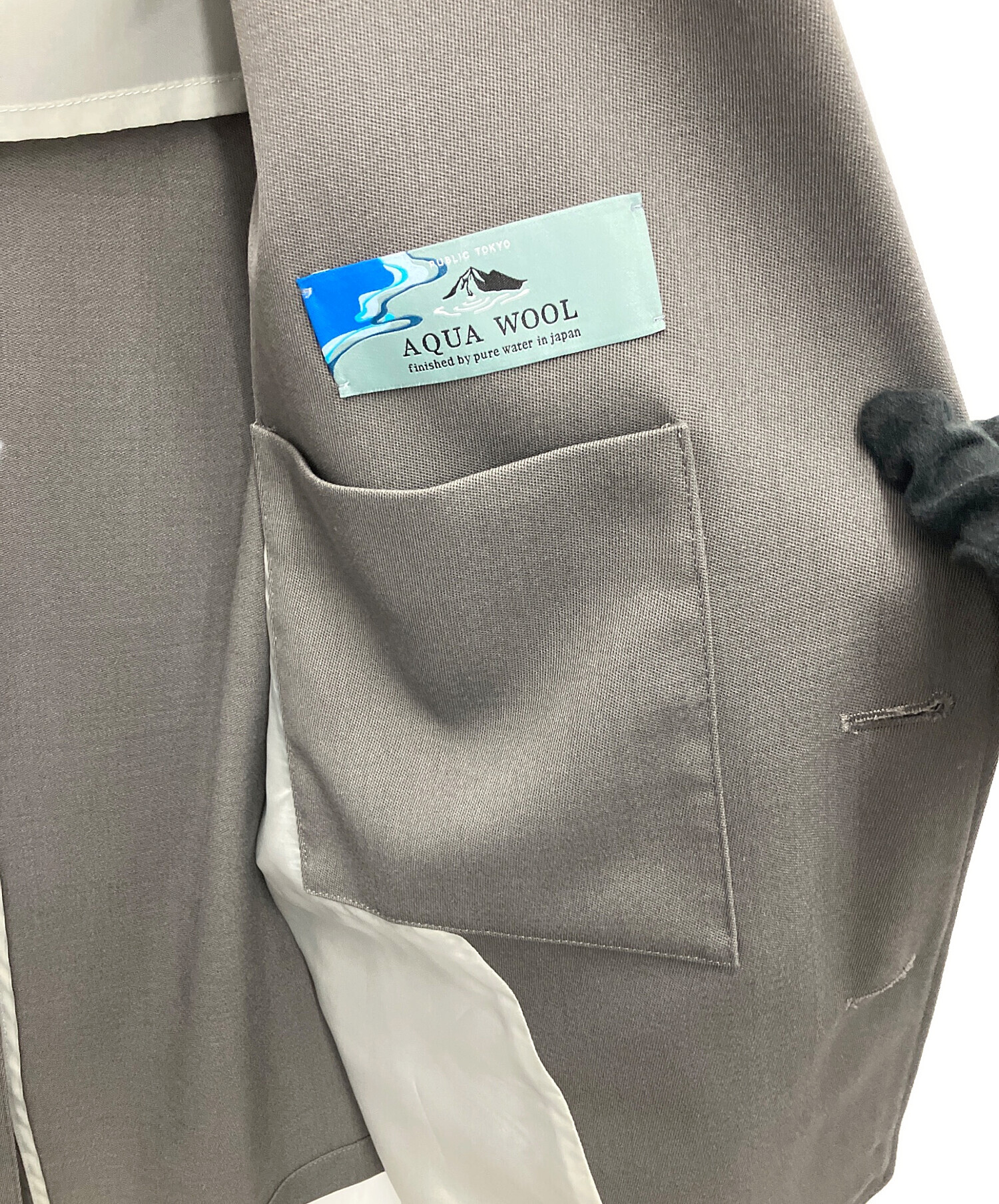 中古・古着通販】PUBLIC TOKYO (パブリックトウキョウ) AQUA WOOL
