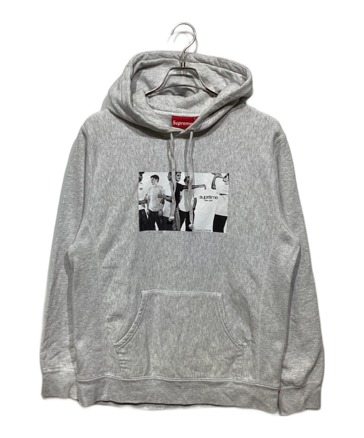 トップス L Supreme - Classic Ad Hooded Sweatshirt classic ad hooded sweatshirt 黒 トップス L Supreme - Classic Ad