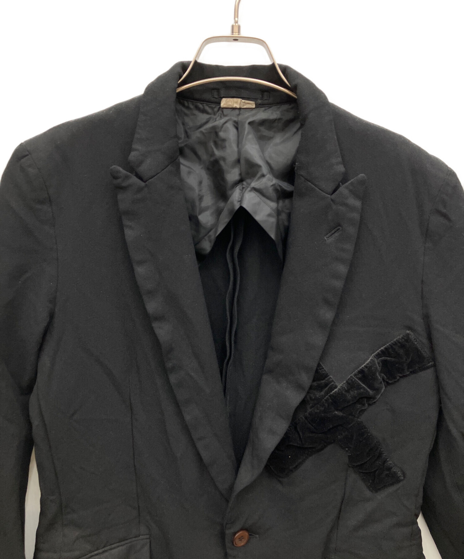 コムデギャルソンオムプリュス AD2006 縮絨装飾ジャケット S 中古・古着通販】COMME des GARCONS HOMME PLUS (コムデギャルソンオム