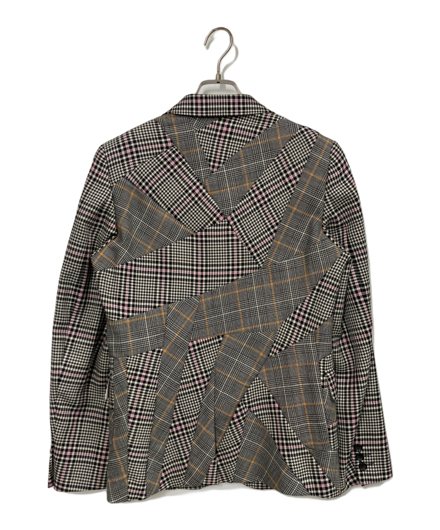 コムデギャルソンオムプリュス14SS チェック柄ジャケット 中古・古着通販】COMME des GARCONS HOMME PLUS (コムデギャルソンオム