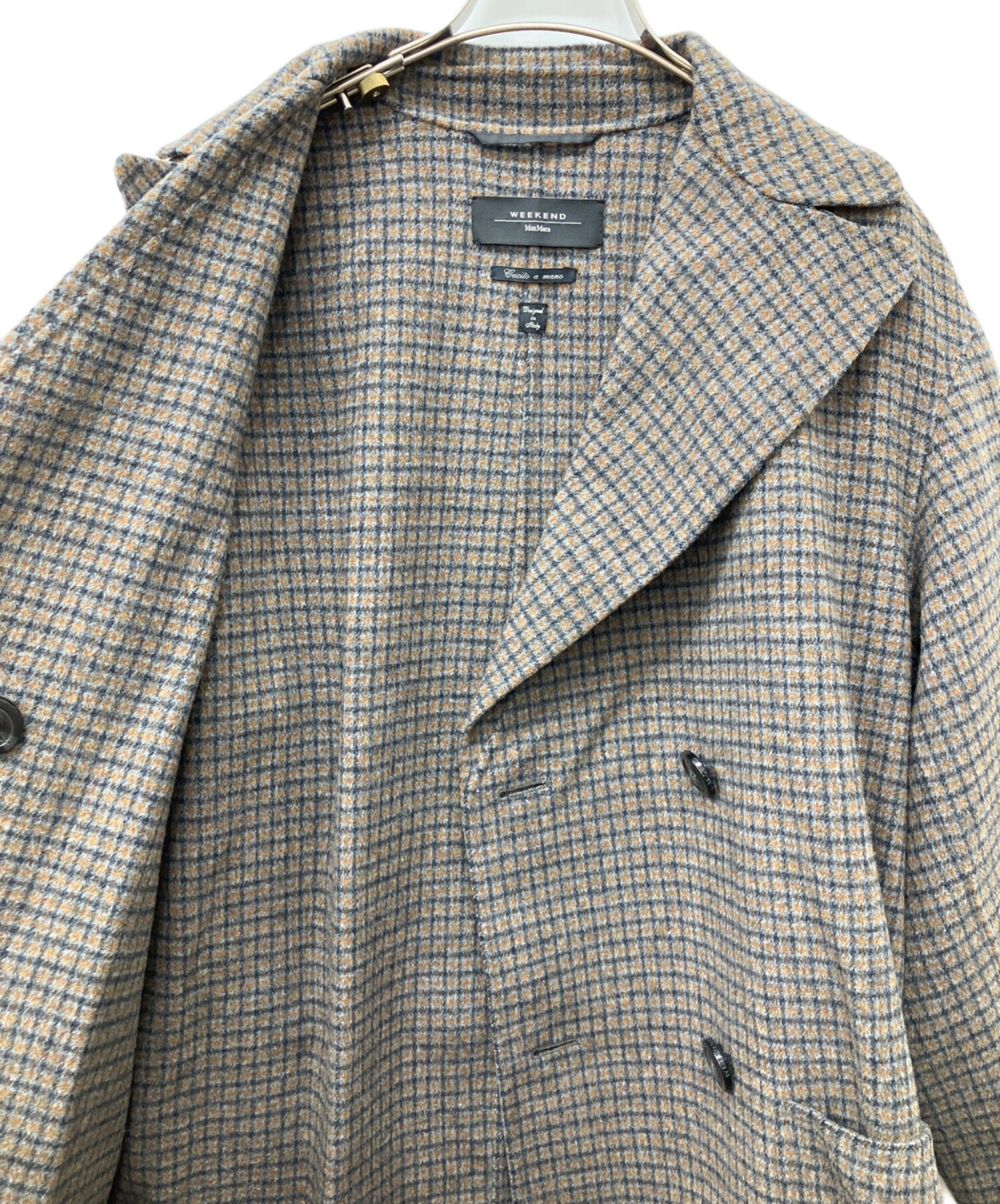 Weekend MaxMara チェック柄コート MAXMARA WEEKEND LINE（マックスマーラウィークエンドライン