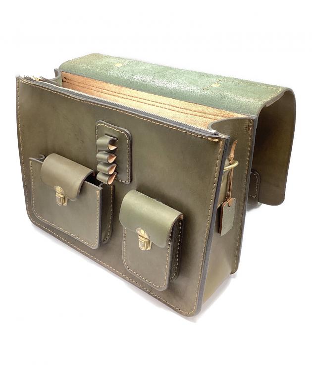 中古・古着通販】Herz (ヘルツ) 総かぶせ・横型2WAYビジネスバッグ(L