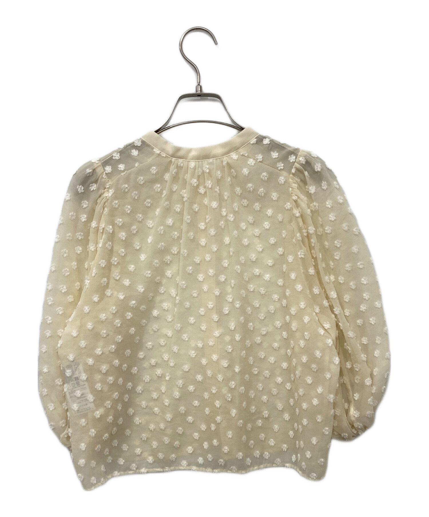 イエナ 24AW Mi Trefle シアーギャザーブラウス ロングスリーブ IENA（イエナ）の「Mi*Trefle シアーギャザーブラウス ロングスリーブ