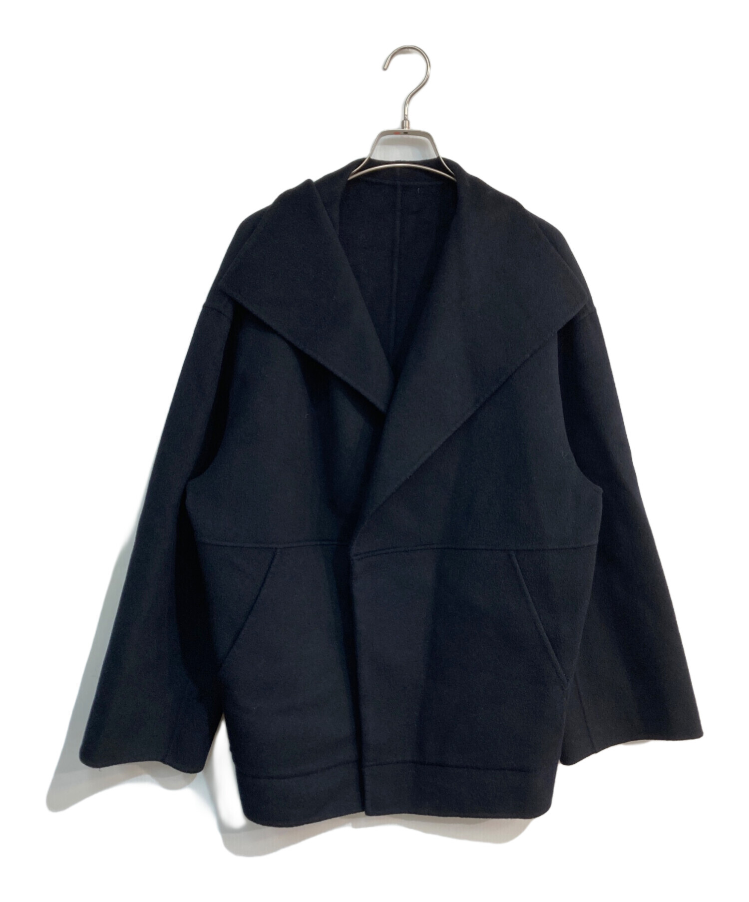 中古・古着通販】Plage (プラージュ) ハミルトンハーフコート ブラック