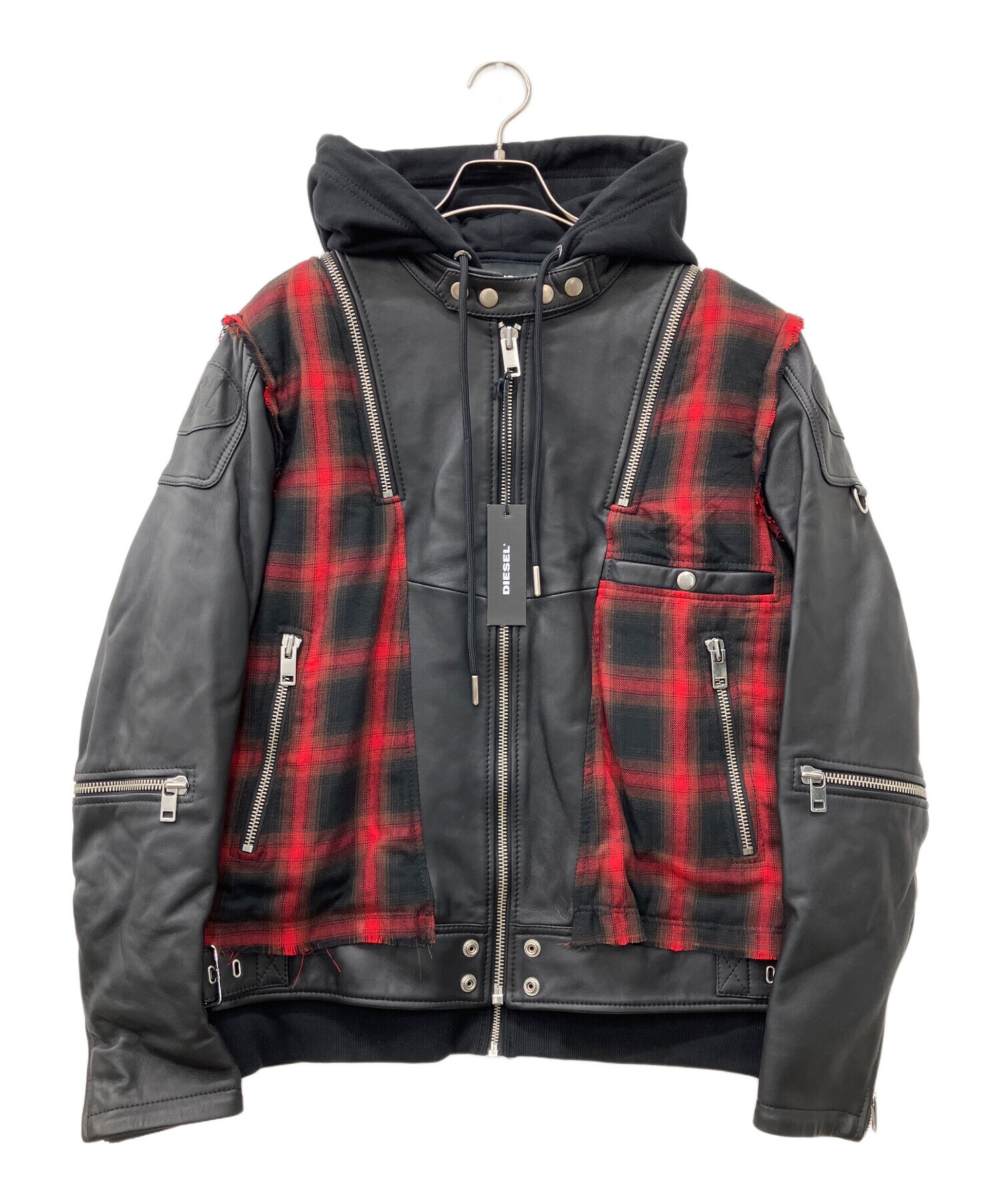 中古・古着通販】DIESEL (ディーゼル) L-NORMAN JACKET ブラック