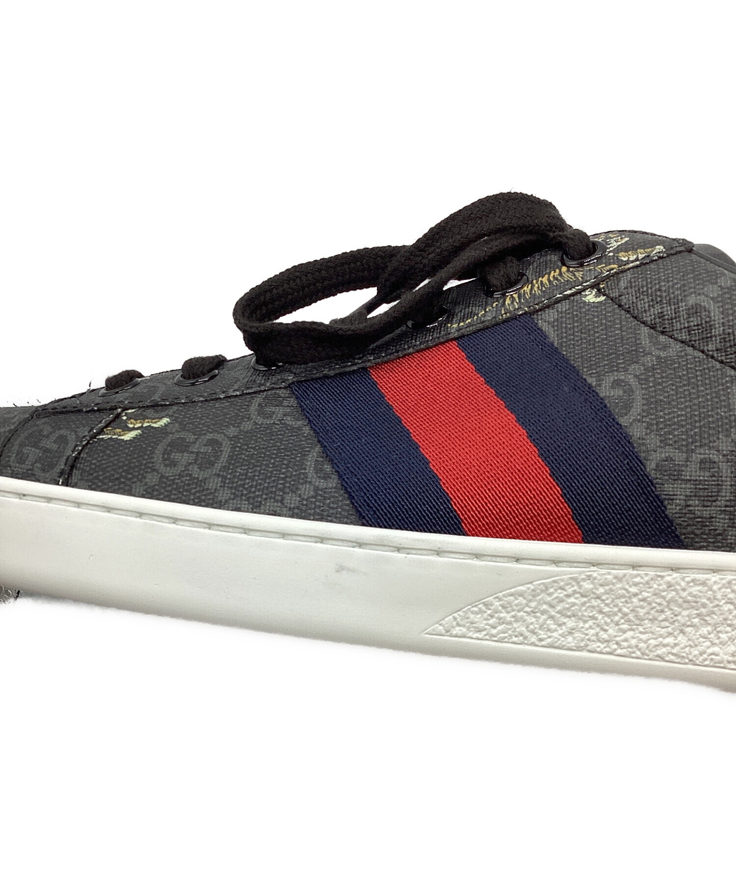 中古・古着通販】GUCCI (グッチ) エースGGスプリーム タイガー