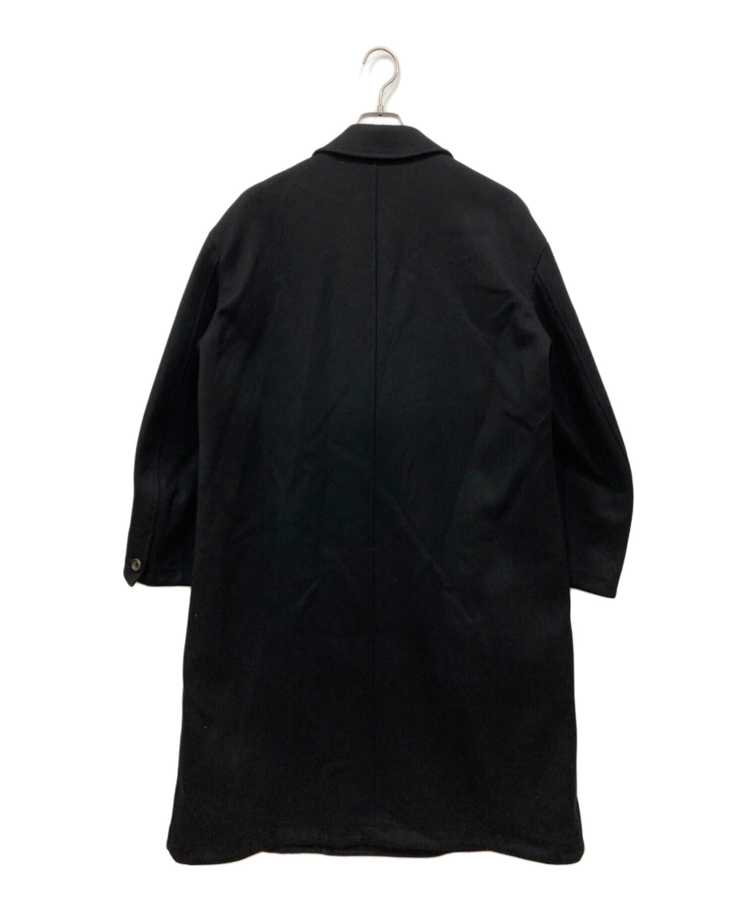 中古・古着通販】THE RERACS (ザ リラクス) チェスターコート ブラック