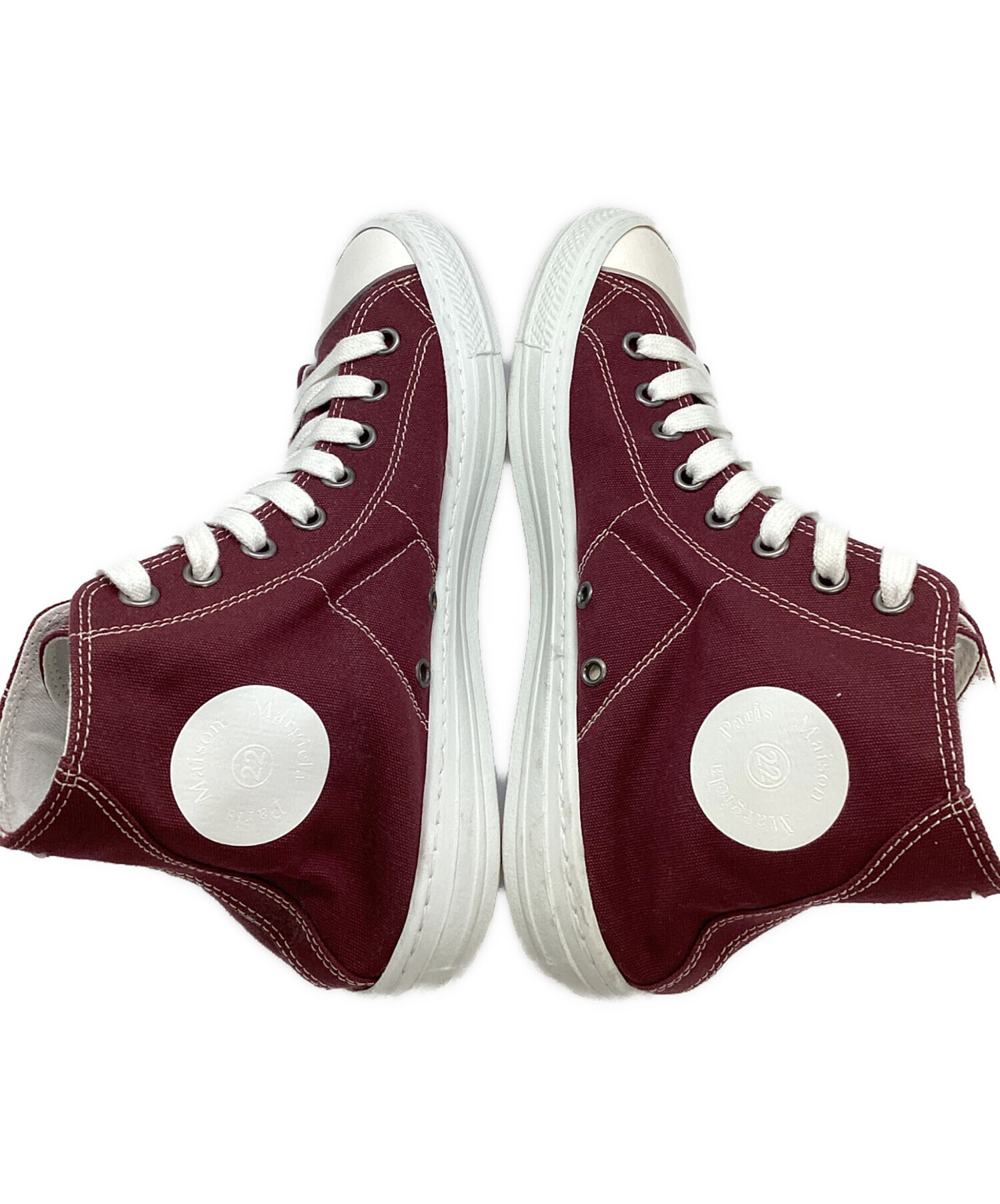 【Maison Margiela】メンズ　ハイカットスニーカー(サイズ42) 中古・古着通販】Maison Margiela (メゾンマルジェラ) ハイカット