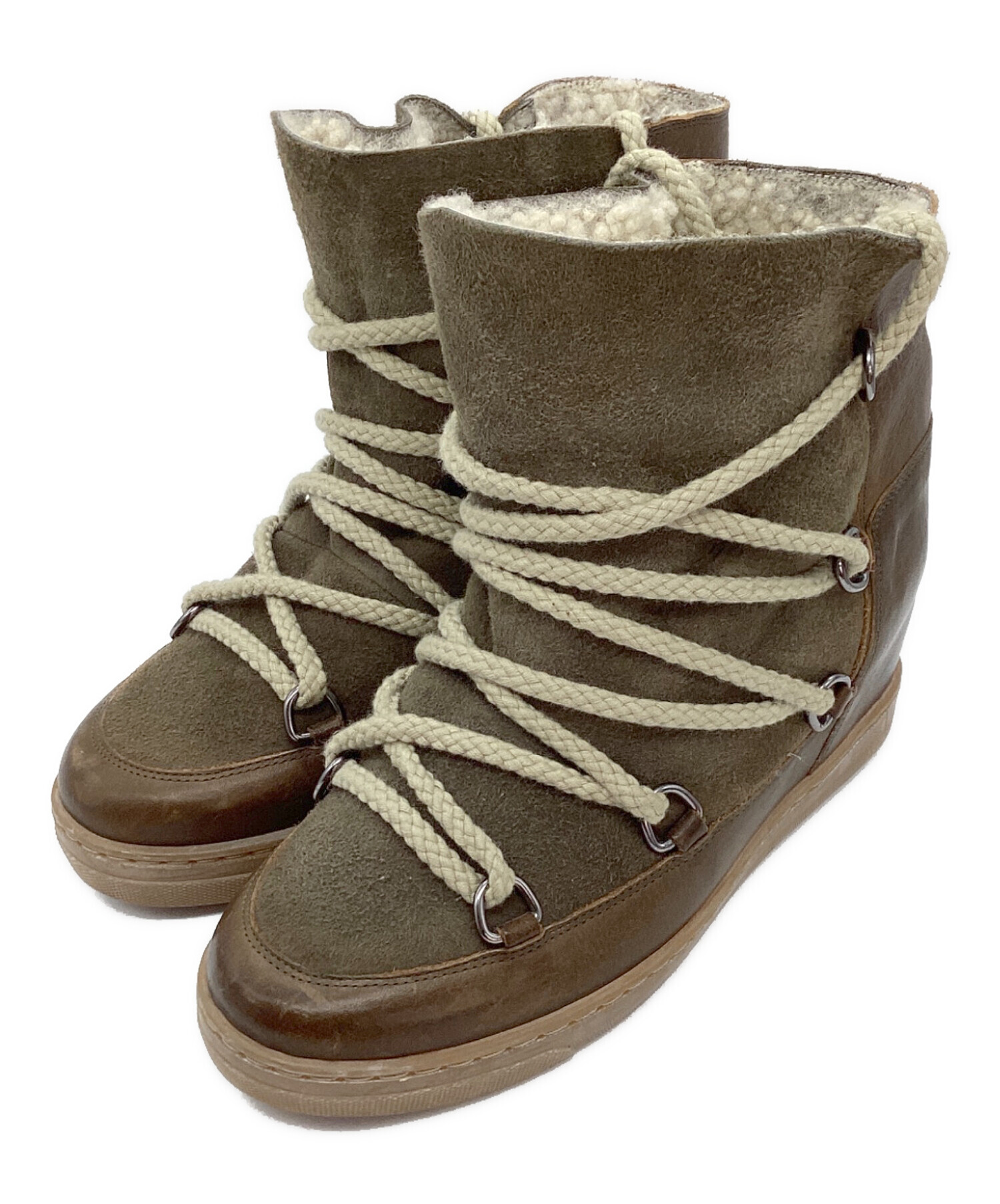 中古・古着通販】ISABEL MARANT (イザベルマラン) ムートンブーツ