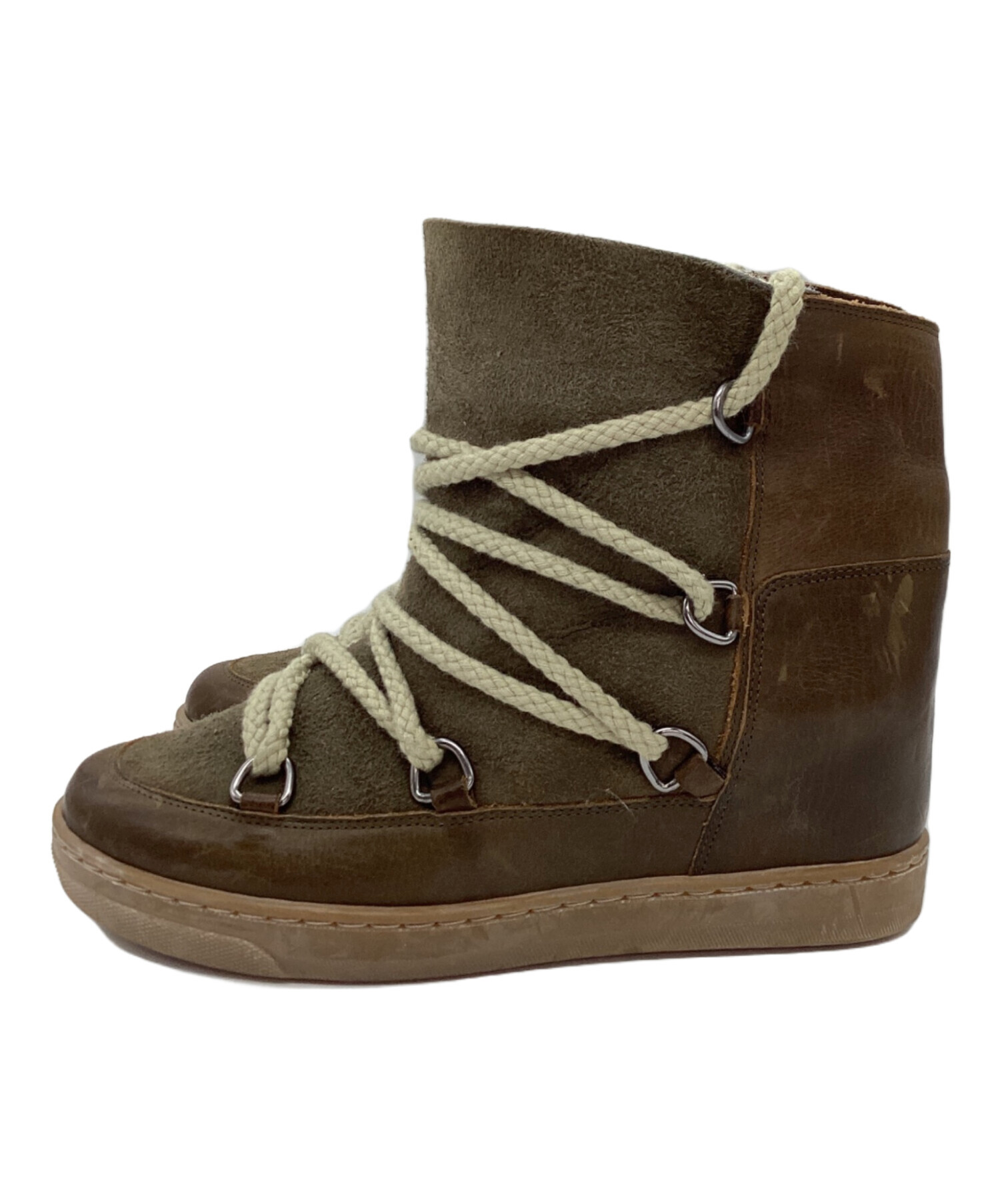 ISABEL MARANT ブーツ　36サイズ 中古・古着通販】ISABEL MARANT (イザベルマラン) ムートンブーツ