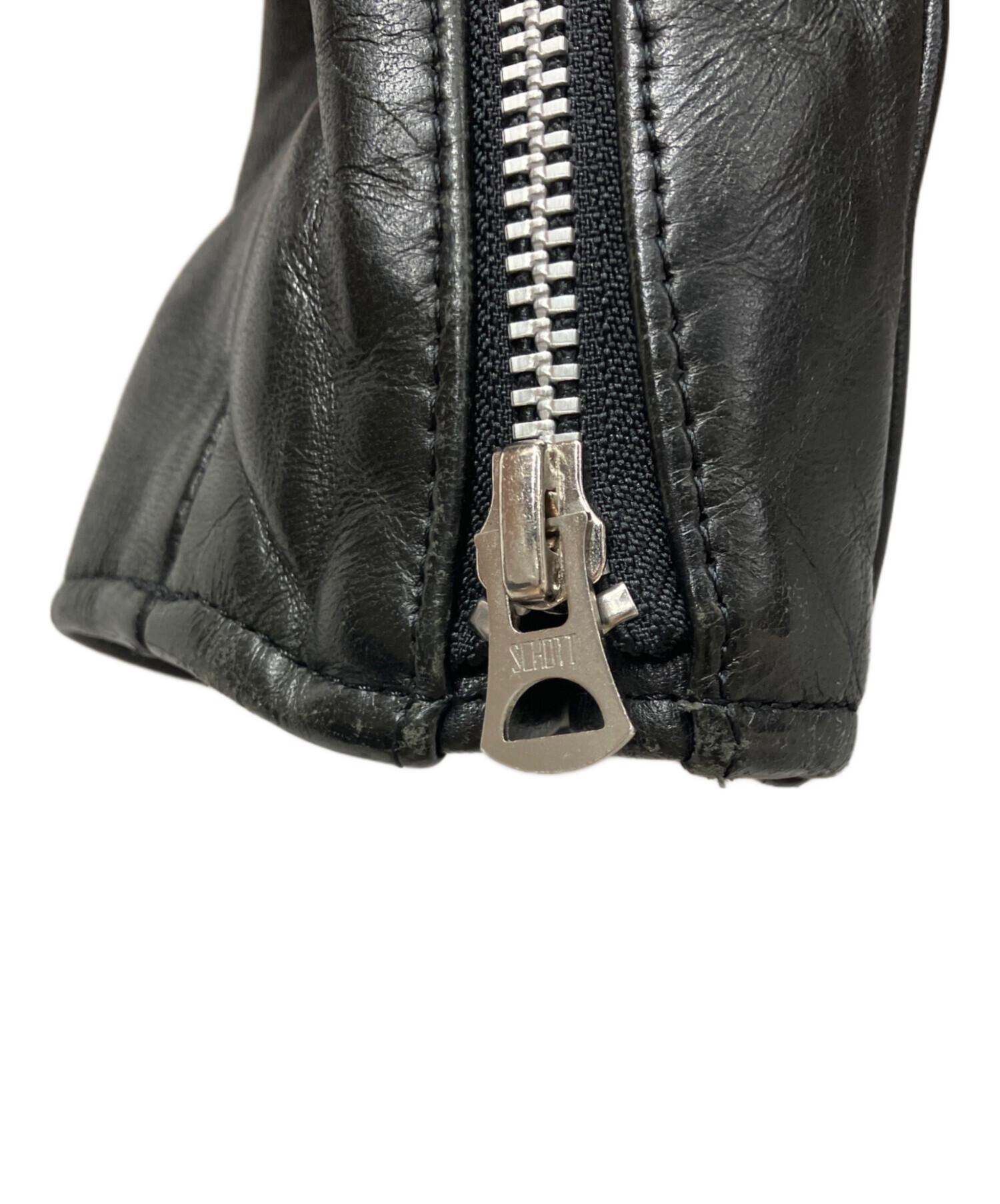 中古・古着通販】Schott (ショット) ラムレザーダブルライダース