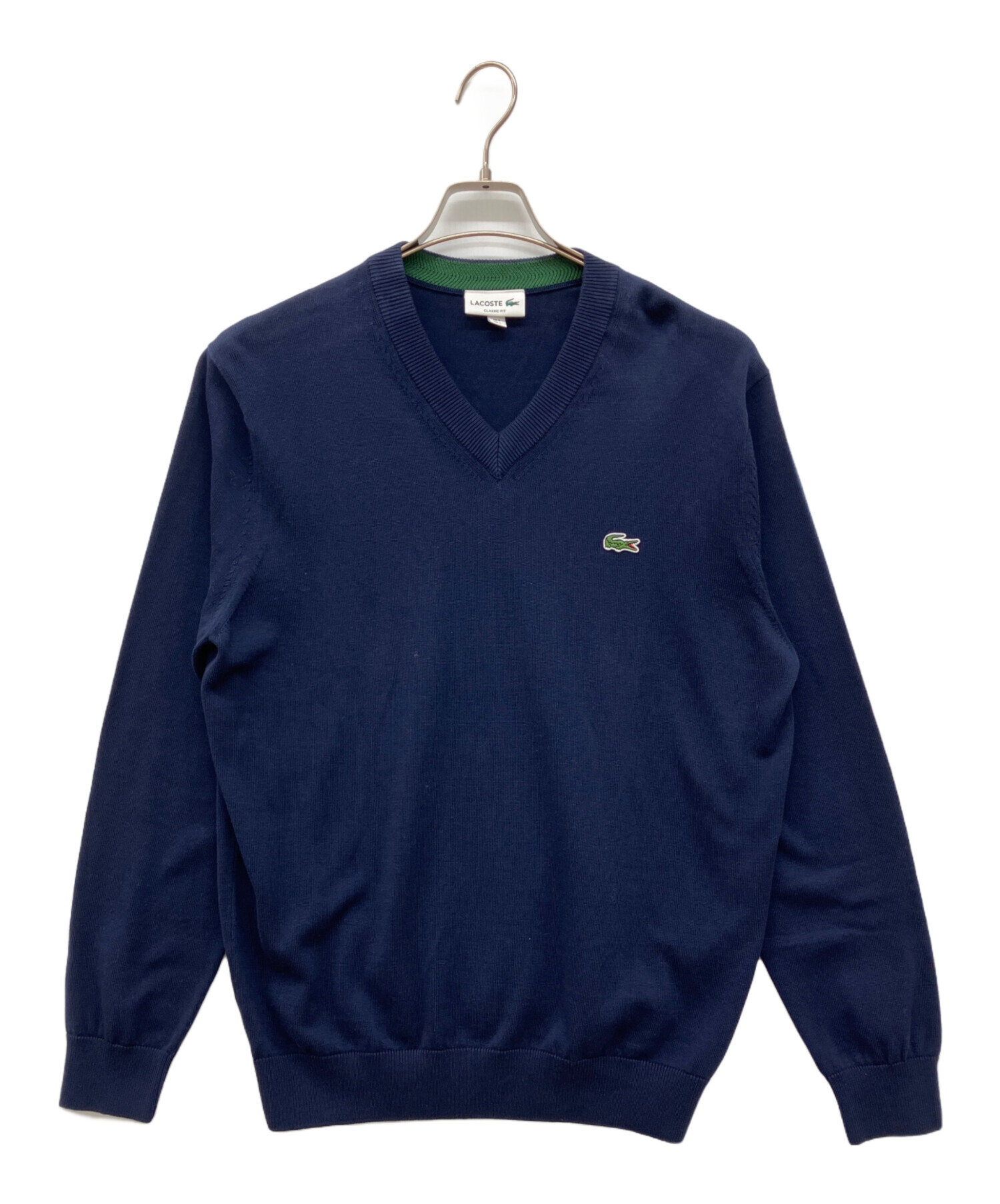 中古・古着通販】LACOSTE (ラコステ) オーガニックコットンVネック 