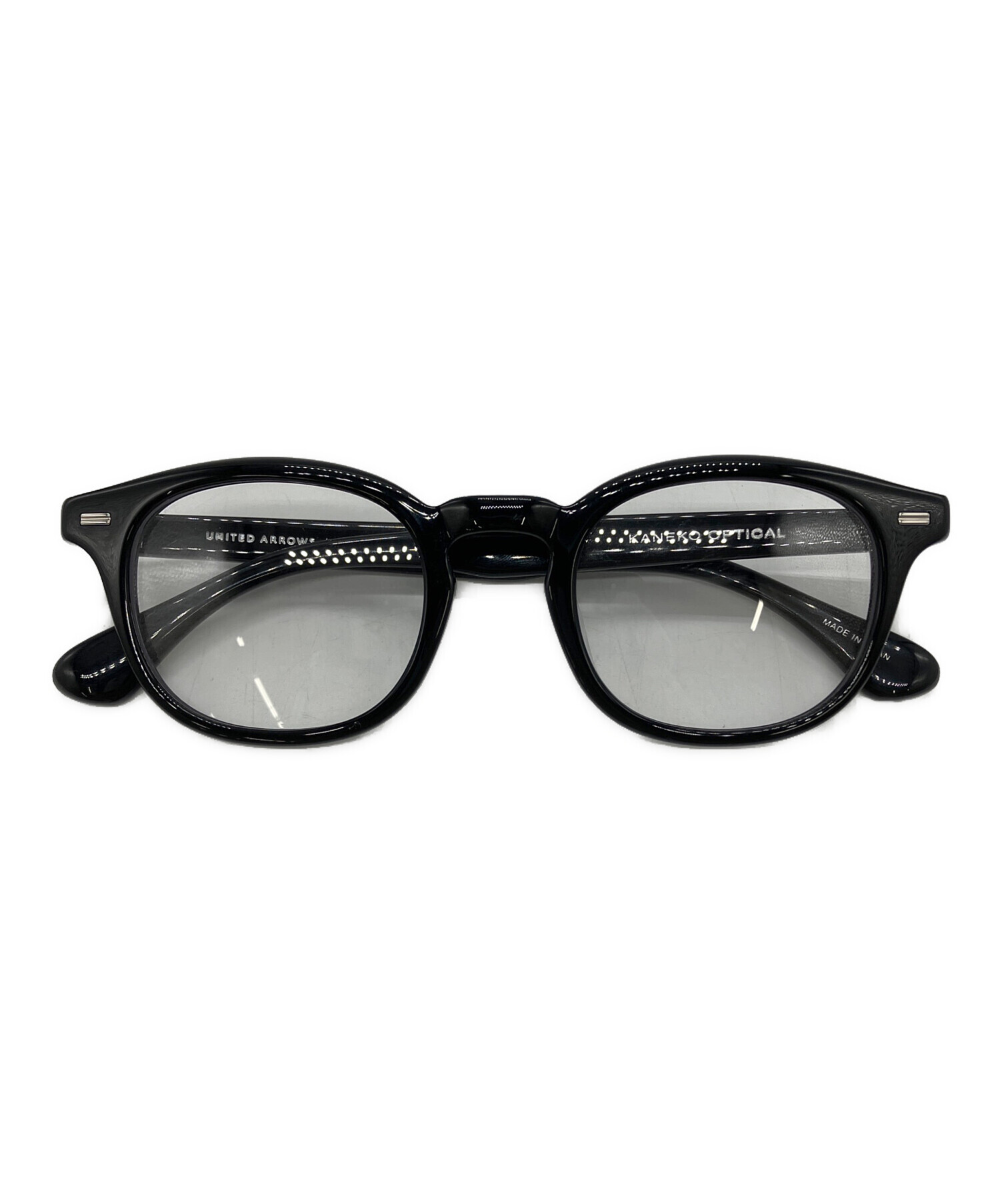 UNITED ARROWS×金子眼鏡 ボストン サングラス 黒 中古・古着通販】UNITED ARROWS TOKYO (ユナイテッドアローズ