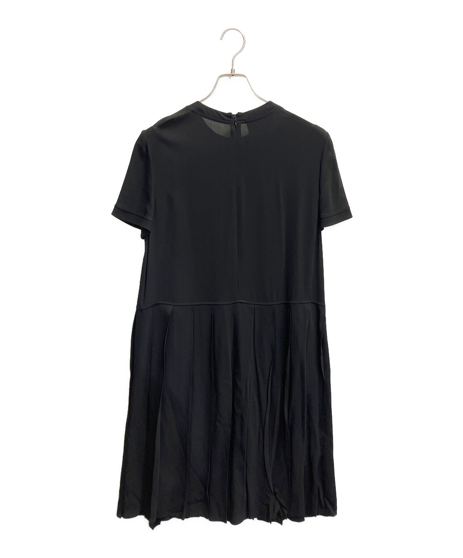 中古・古着通販】PRADA (プラダ) プリーツ切替フリルワンピース