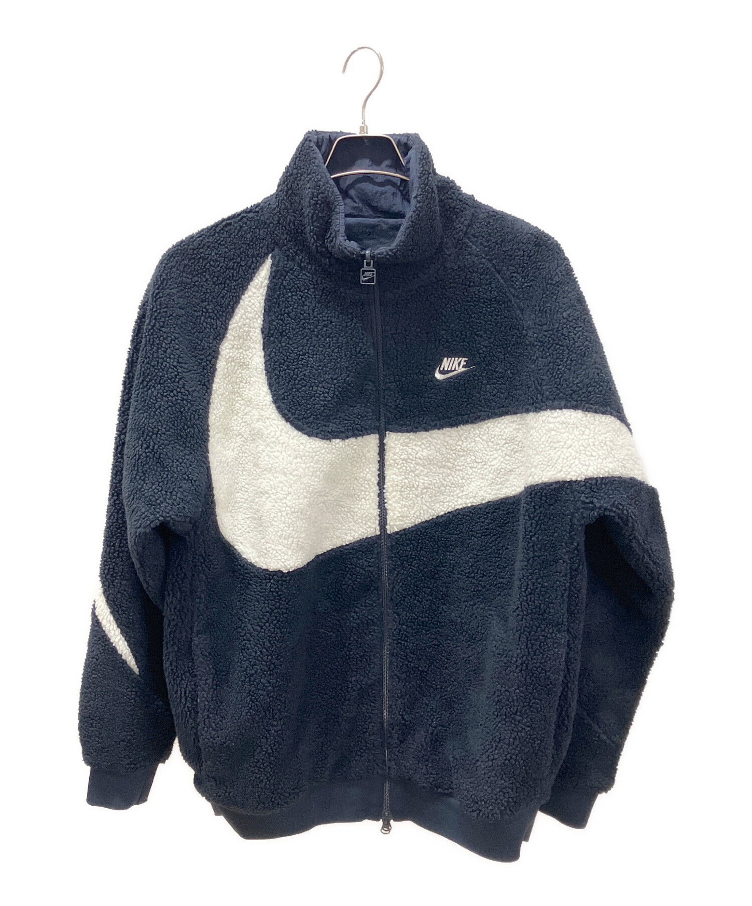 中古・古着通販】NIKE (ナイキ) BIG SWOOSH BOA JACKET ネイビー 