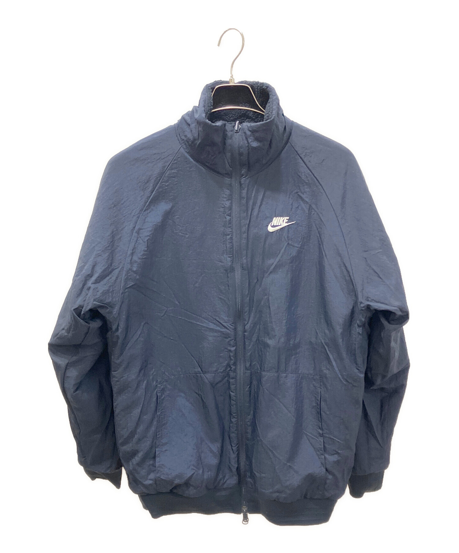 中古・古着通販】NIKE (ナイキ) BIG SWOOSH BOA JACKET ネイビー