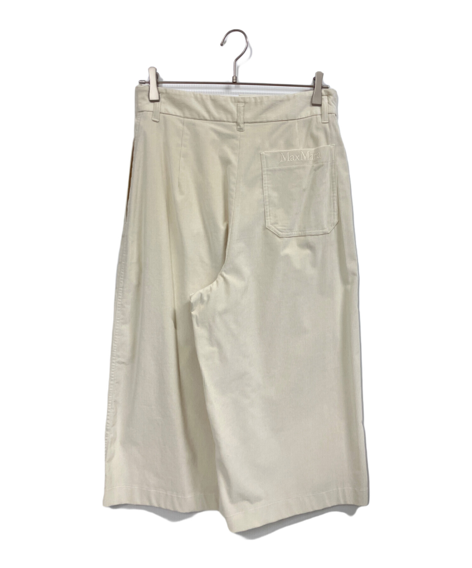 中古・古着通販】MaxMara (マックスマーラ) クロップドパンツ オフ