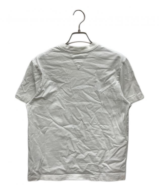 bottegaveneta コントラストステッチコットンTシャツ 中古・古着通販】BOTTEGA VENETA (ボッテガベネタ) ステッチ ロゴ刺繍T