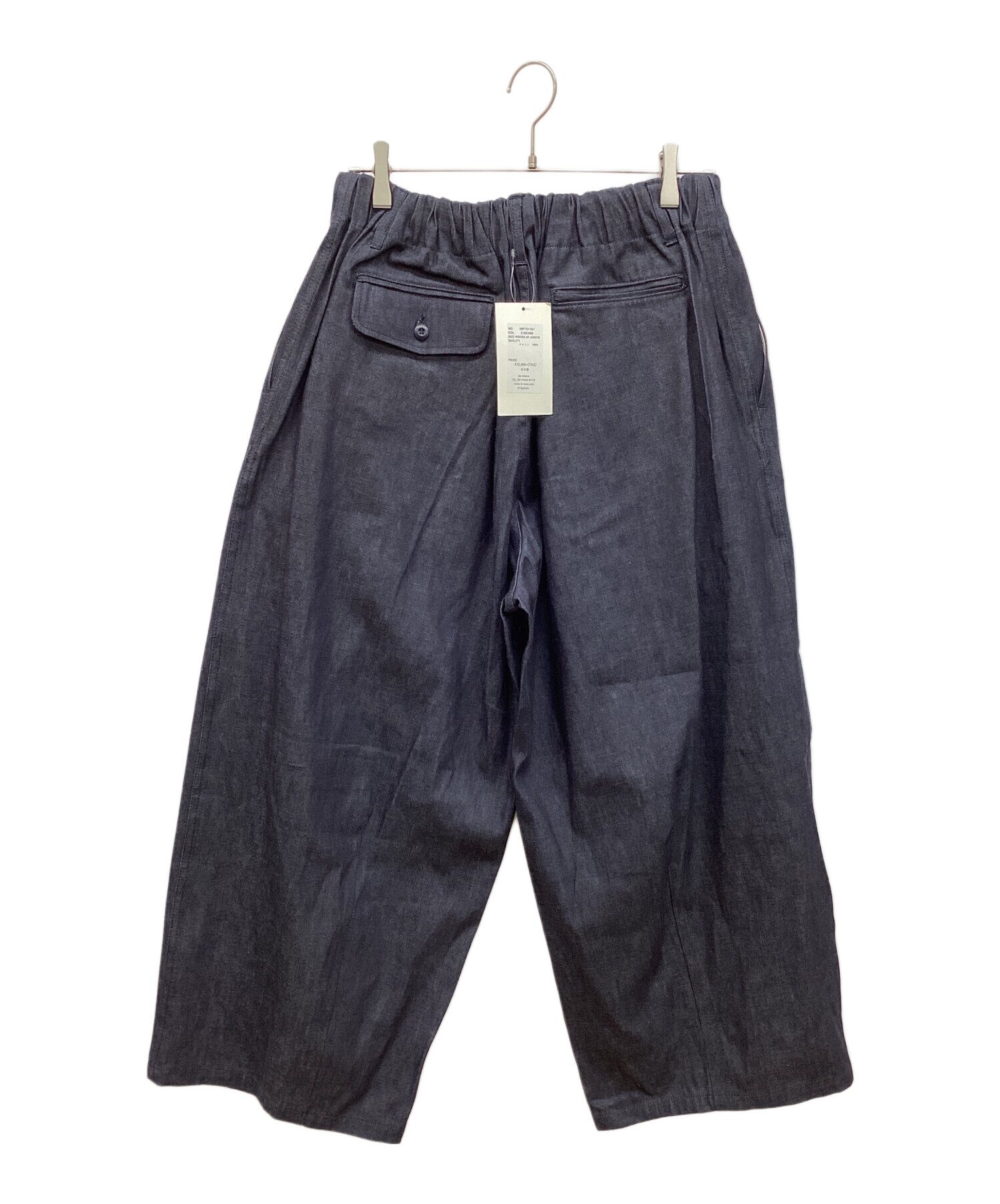 中古・古着通販】is-ness (イズネス) BALLOON EZ PANTS DENIM サイズ