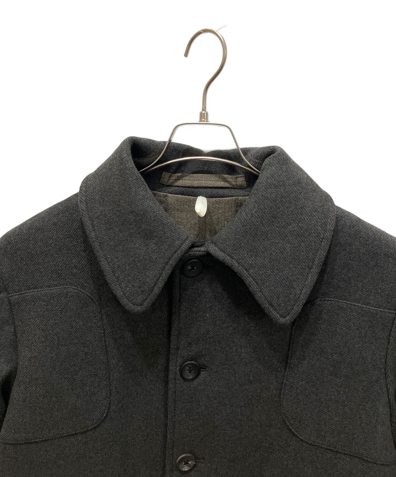 中古・古着通販】SUS-SOUS (シュス) foot guards great coat グレー