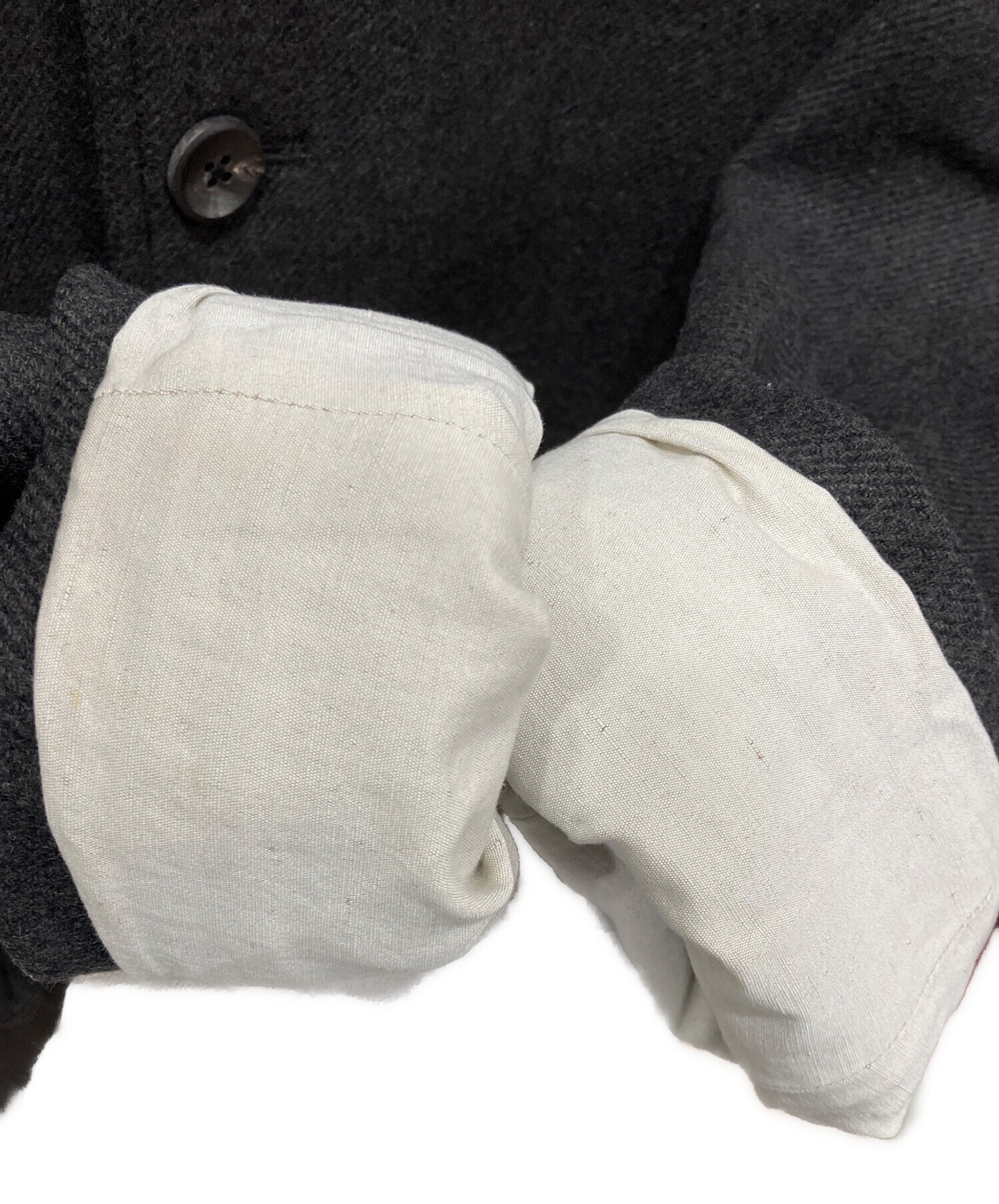 中古・古着通販】SUS-SOUS (シュス) foot guards great coat グレー