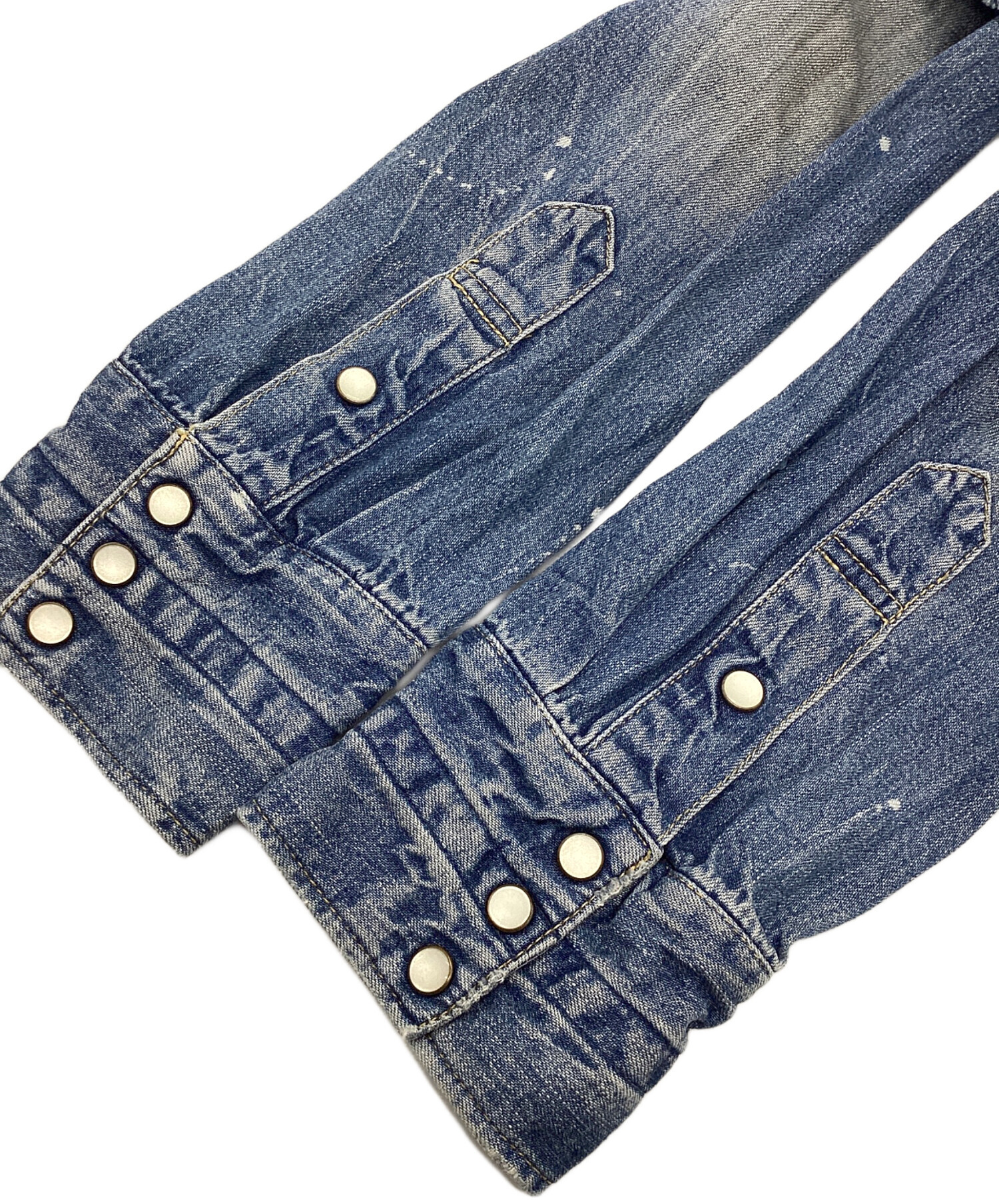 中古・古着通販】NUMBER (N)INE (ナンバーナイン) ユーズド加工デニム