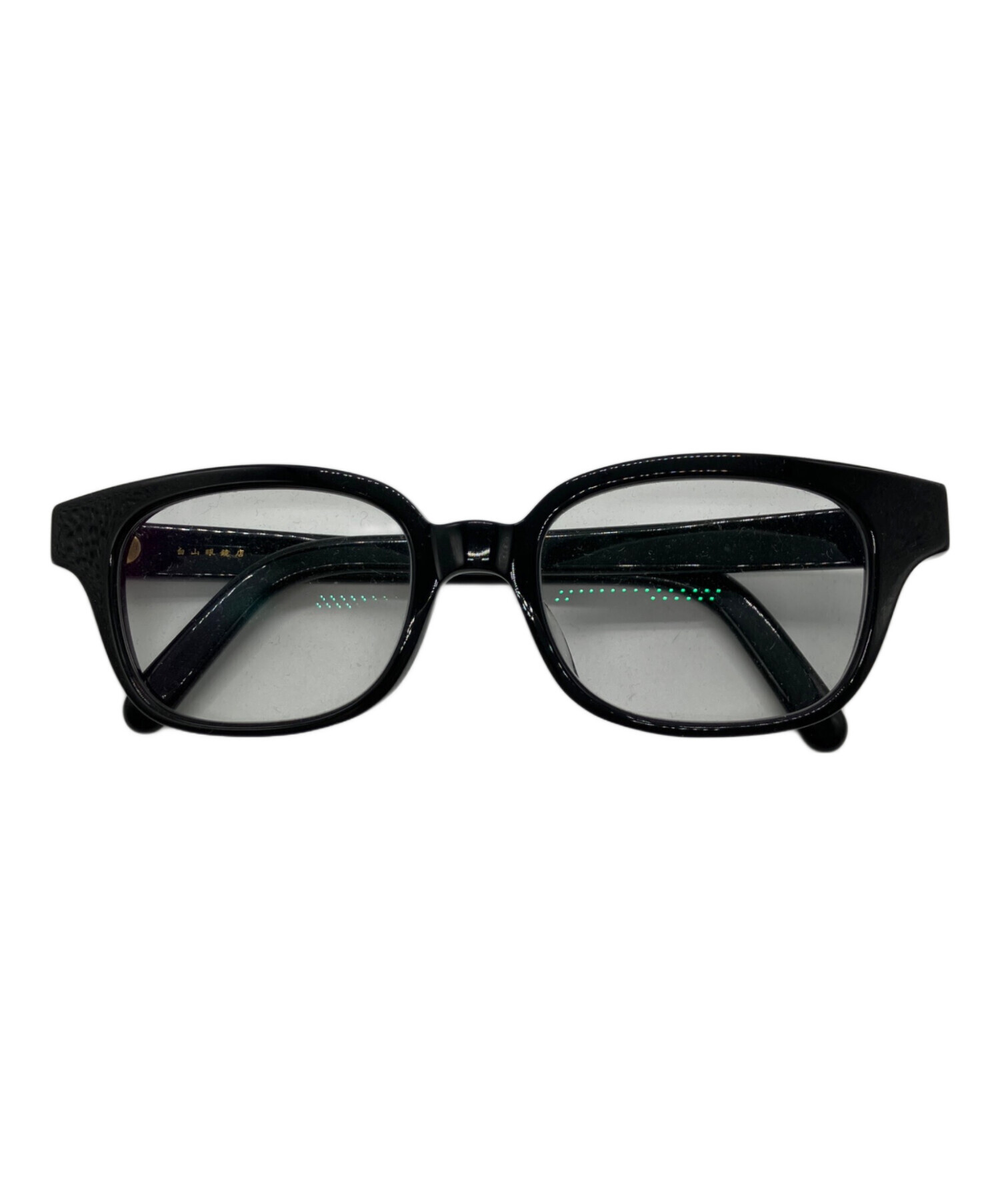 中古・古着通販】白山眼鏡店 (ハクサンガンキョウテン) 伊達眼鏡