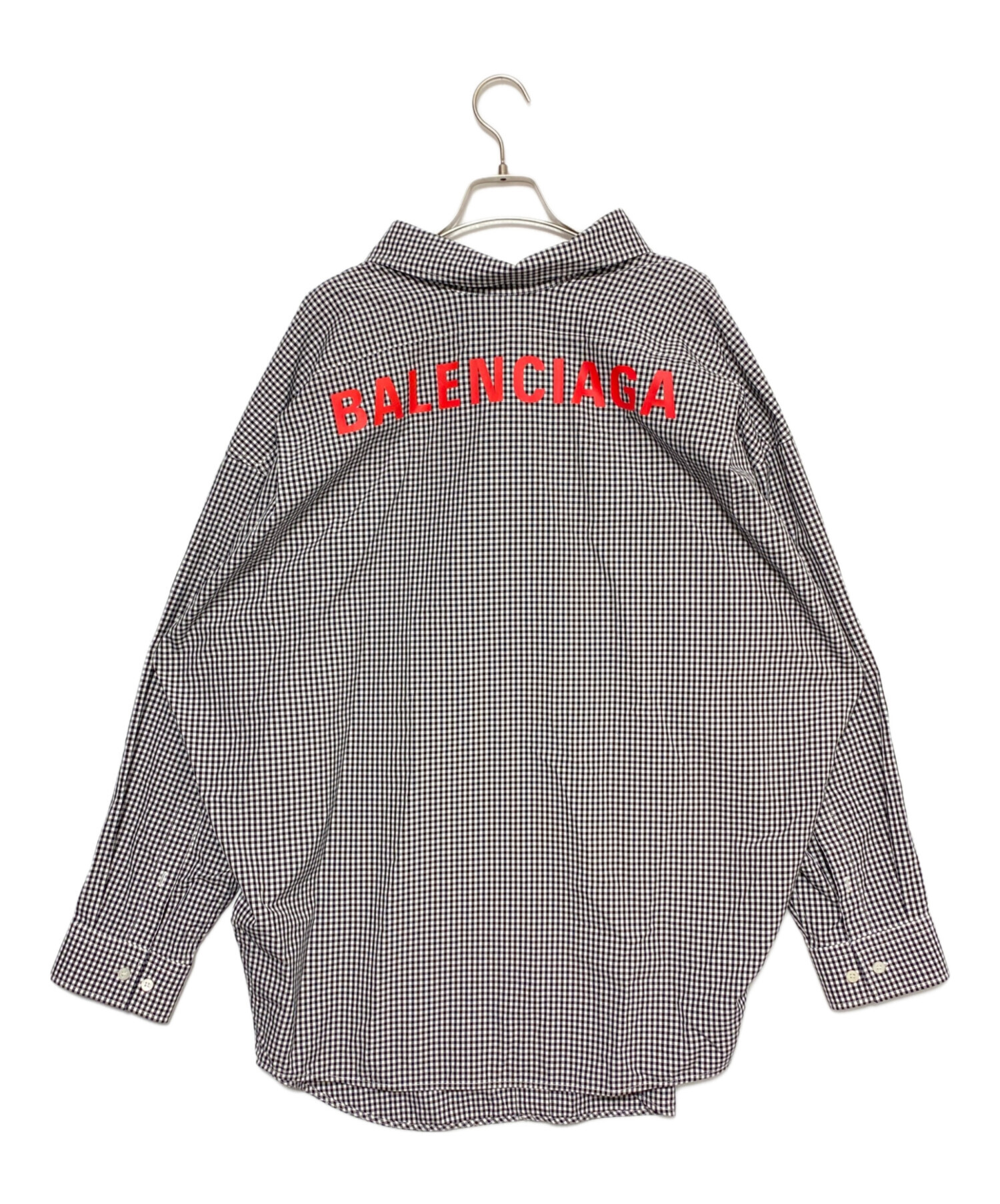 BALENCIAGA バレンシアガ オーバーサイズ バックプリント シャツ 