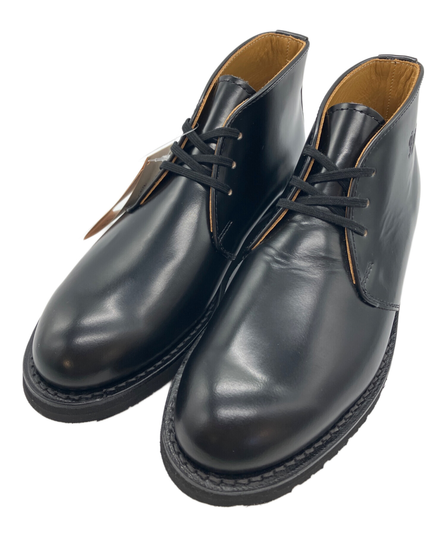 中古・古着通販】Danner (ダナー) ポストマン レザーブーツ ブラック 