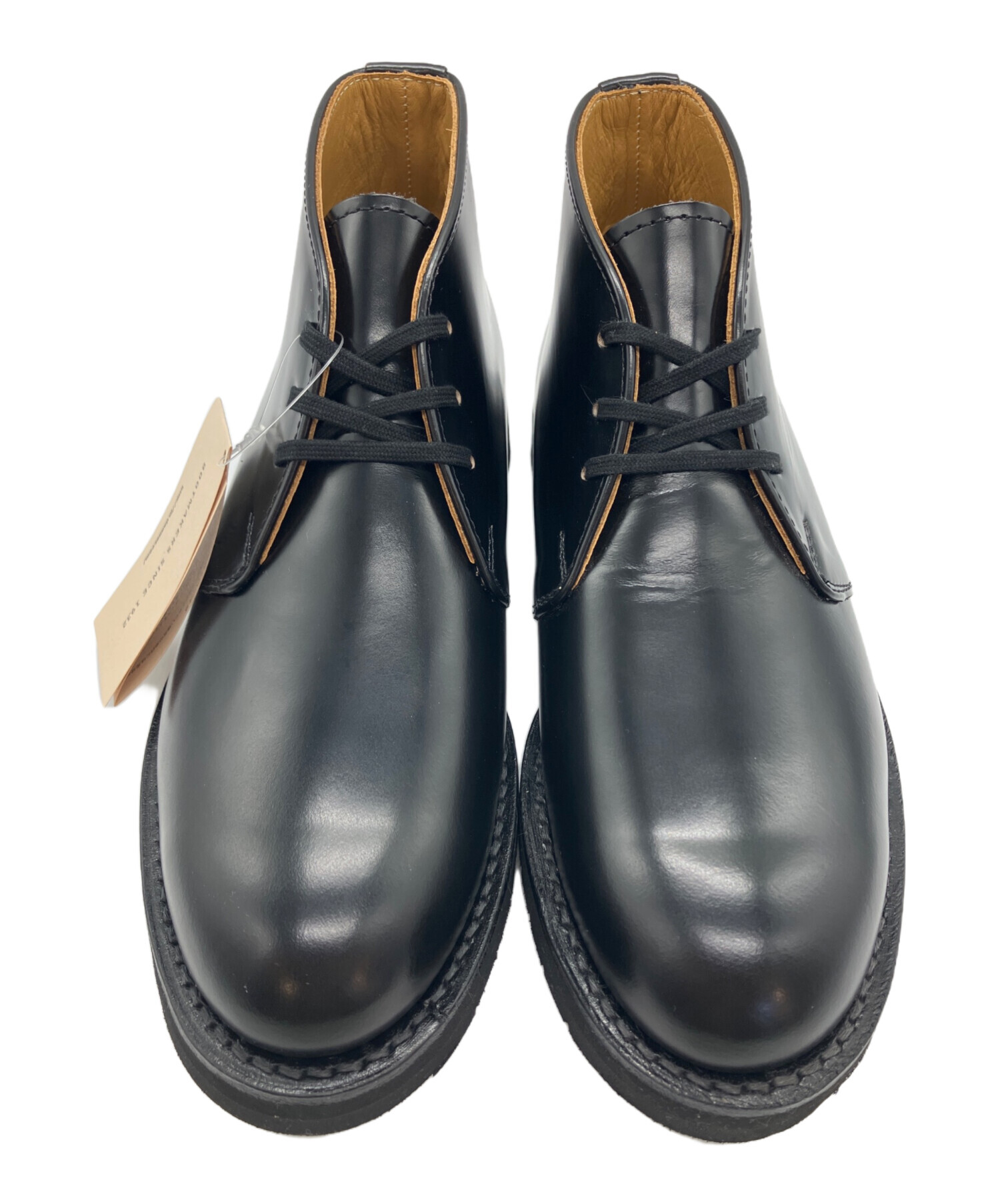 Danner ブラックレザー ブーツ 中古・古着通販】Danner (ダナー) ポストマン レザーブーツ ブラック