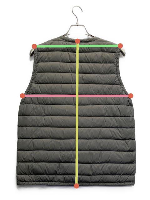 美品❗️ダントン ダウンベスト サイズ40 グレー 中古・古着通販】DANTON (ダントン) ダウンベスト グレー サイズ:SIZE