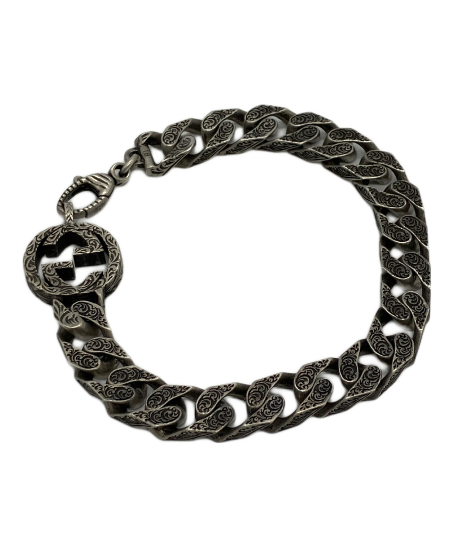 中古・古着通販】GUCCI (グッチ) インターロッキングG シルバー