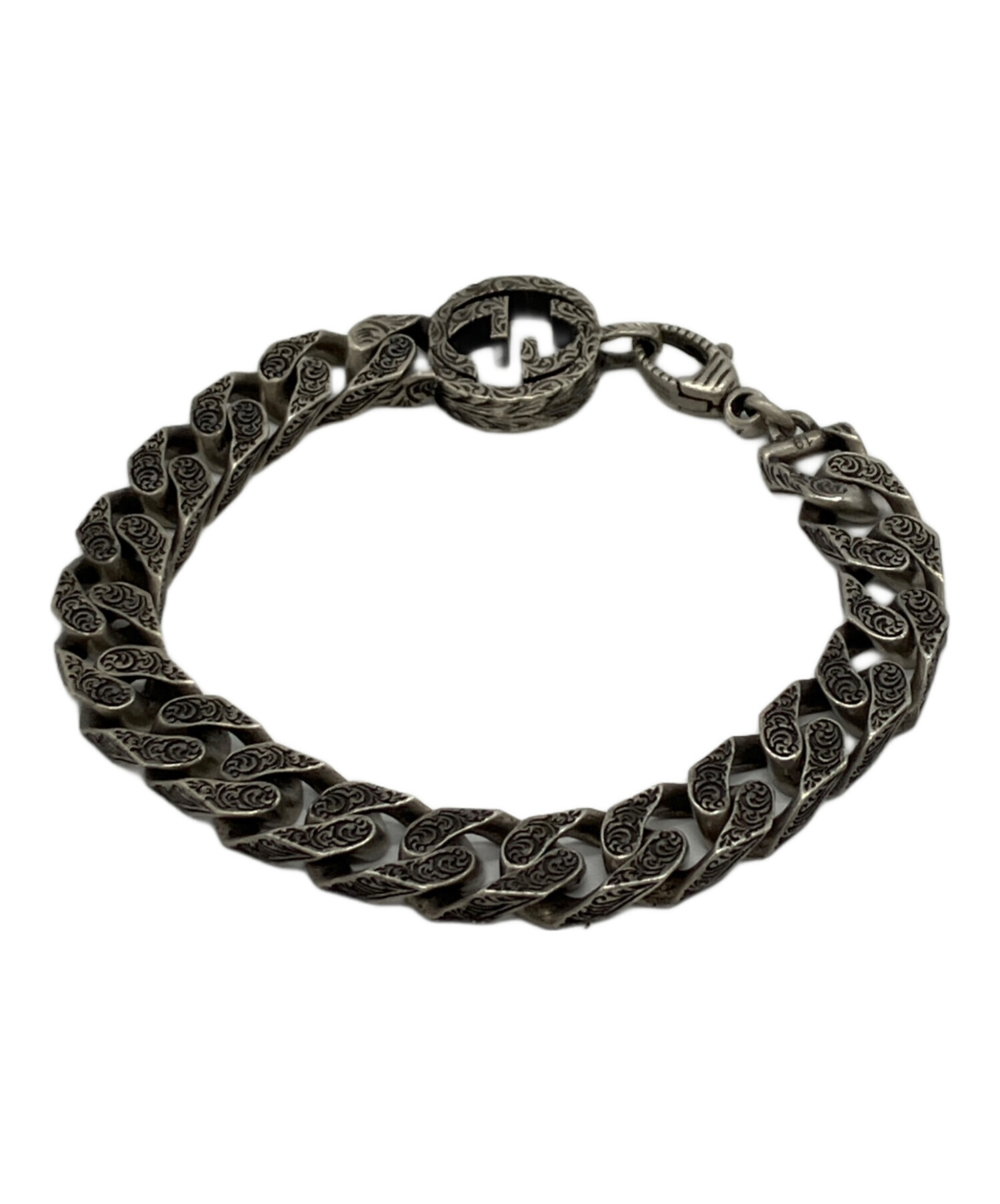中古・古着通販】GUCCI (グッチ) インターロッキングG シルバー