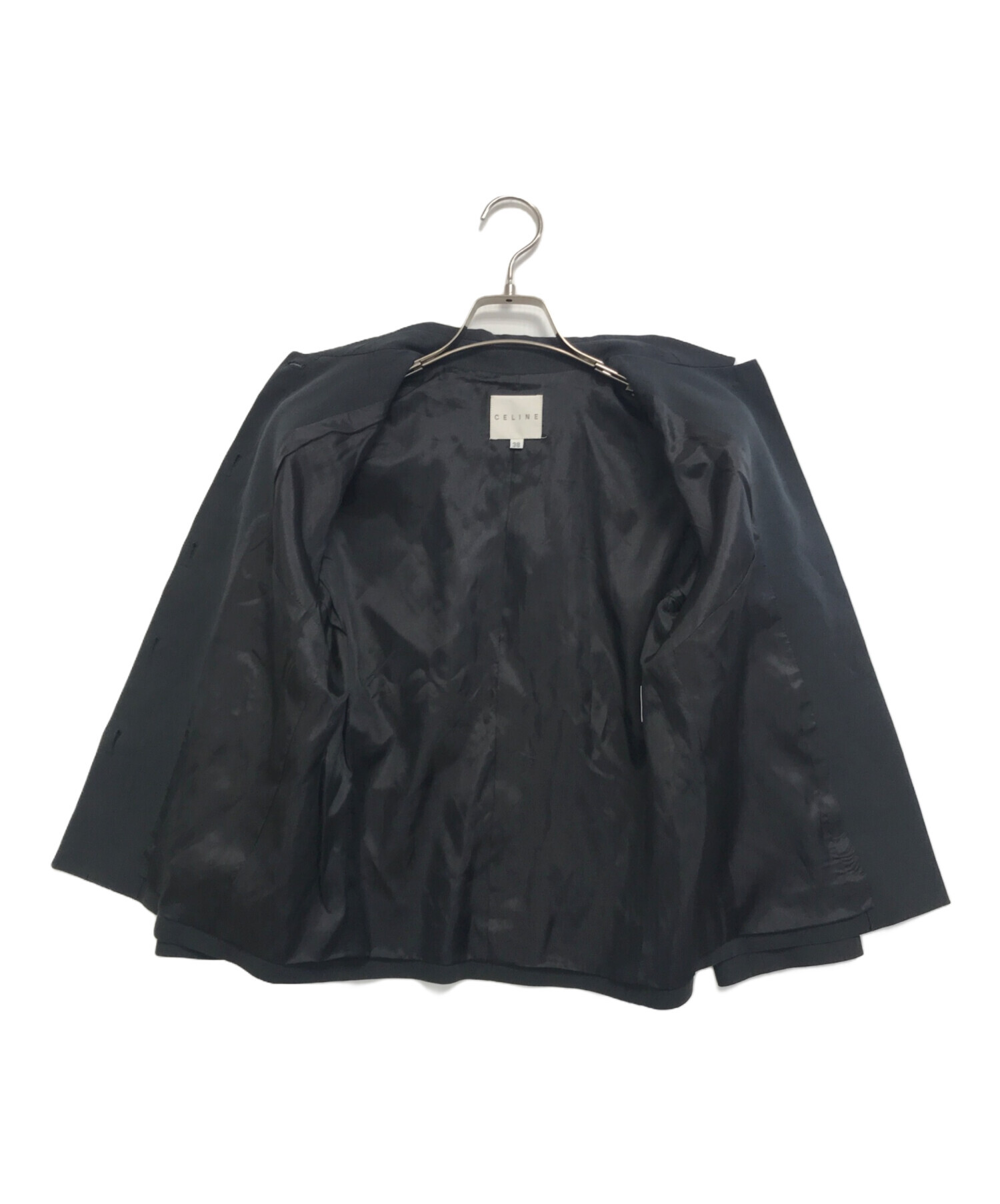 中古・古着通販】CELINE (セリーヌ) セットアップスーツ ブラック