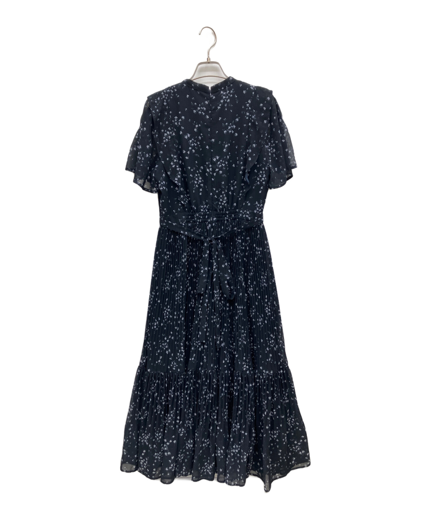 （新品）JUSGLITTY フラワー ブラウス ネイビー 中古・古着通販】JUSGLITTY (ジャスグリッティー) リトルフラワー