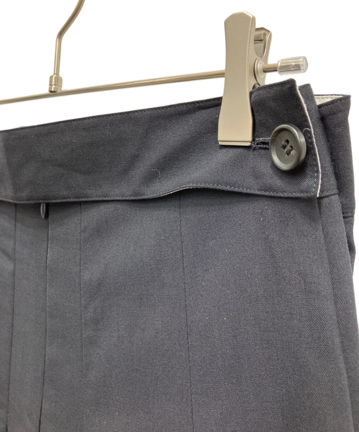 LOHEN ローヘンサスペンダーつきスカート36 中古・古着通販】LOHEN (ローヘン) バイカラーベルトオーバーラップ