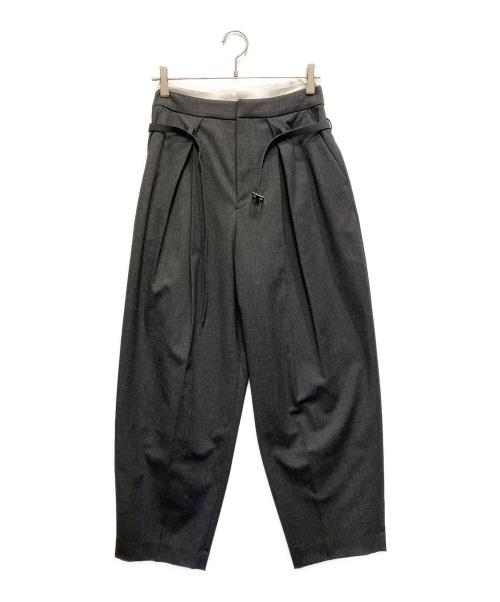 中古・古着通販】LOHEN (ローヘン) バイカラーカットオフタックパンツ