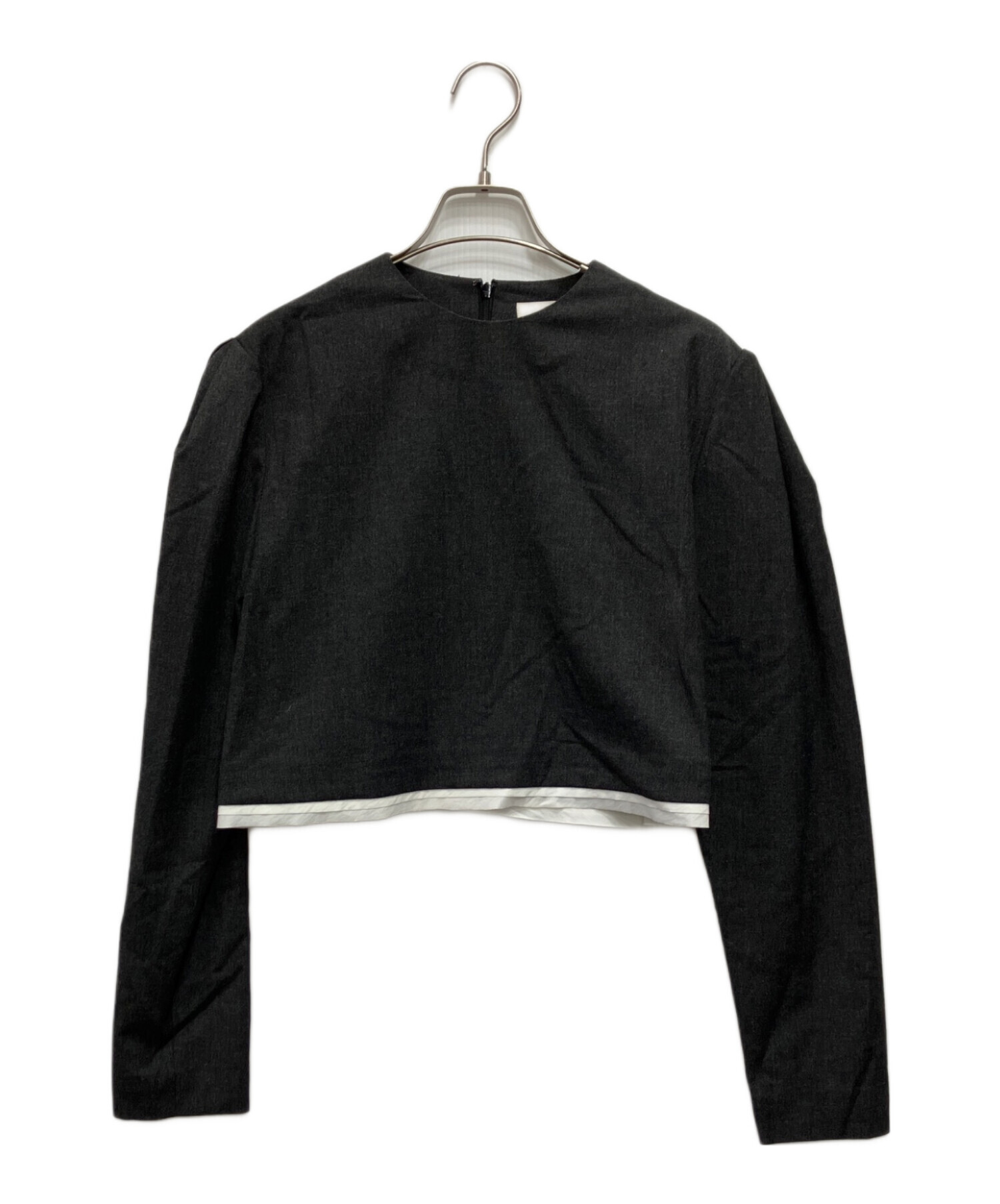 中古・古着通販】LOHEN (ローヘン) バイカラーカットオフクロップド