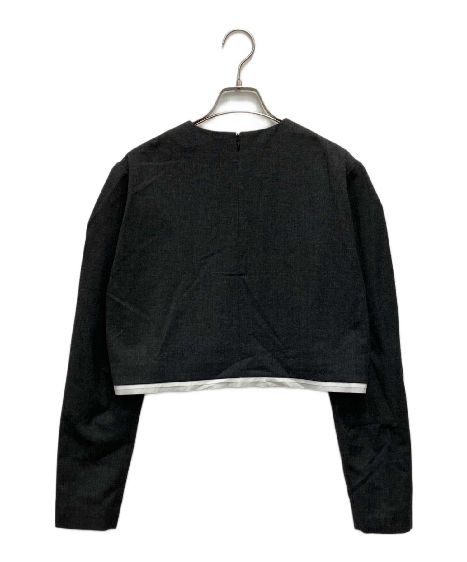 中古・古着通販】LOHEN (ローヘン) バイカラーカットオフクロップド