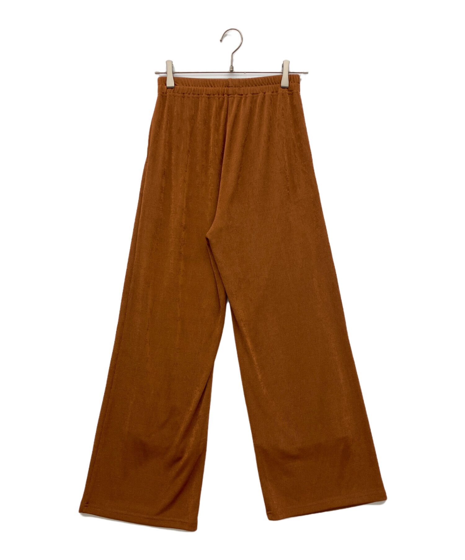 中古・古着通販】CLANE (クラネ) BRIGHT JERSEY PANTS オレンジ サイズ