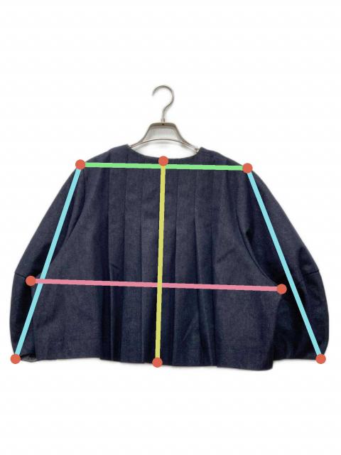 中古・古着通販】TREFLE+1 (トレフルプラスワン) プリーツデニム