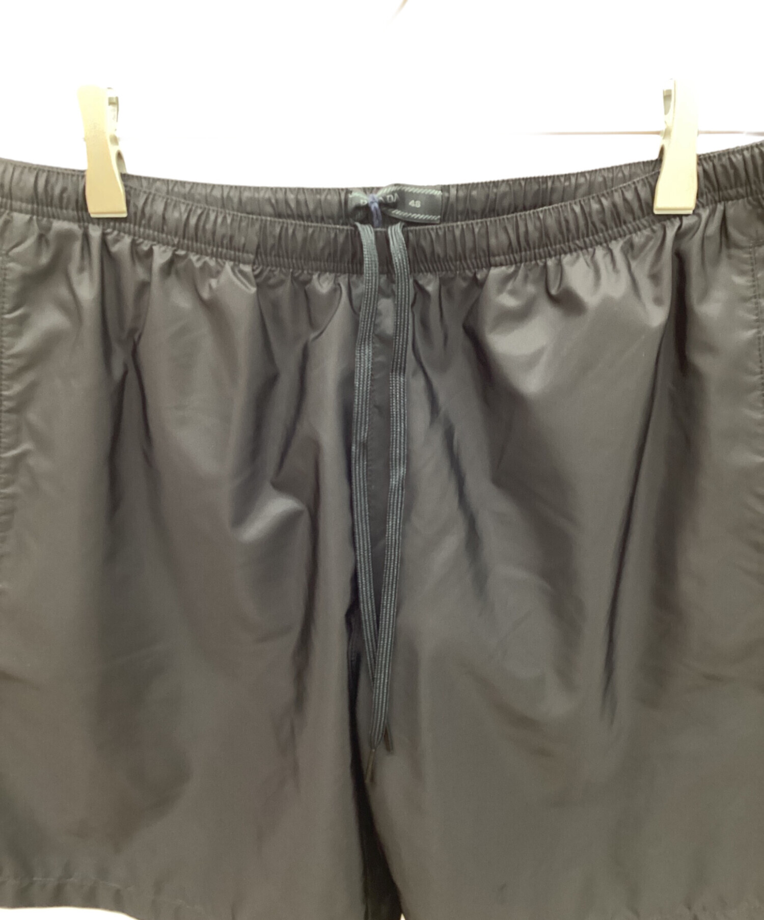 中古・古着通販】PRADA (プラダ) ナイロンスイムショーツ ブラック