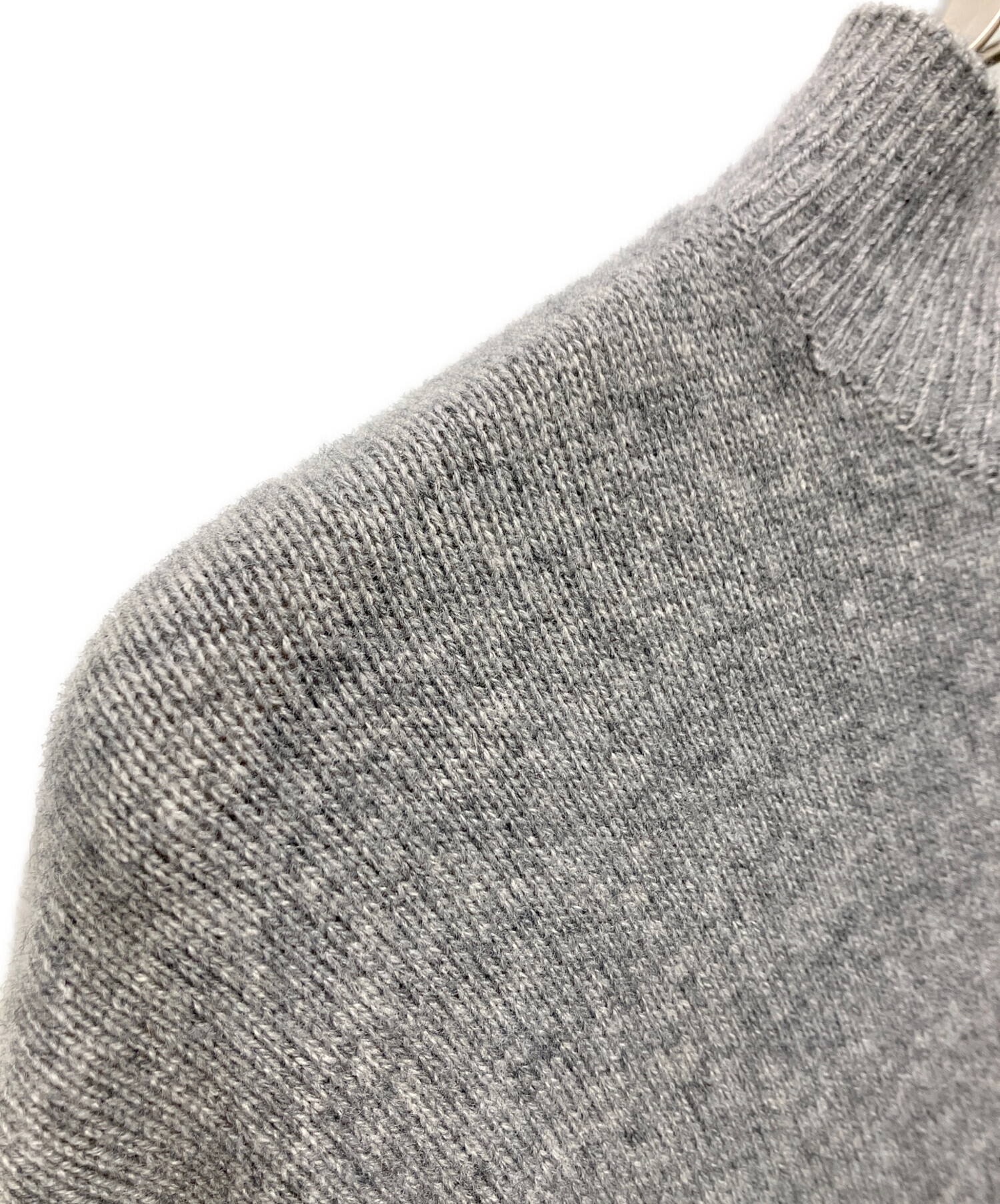 ADORE アドーア ニット・セーター 38(M位) グレー 【古着】【中古】 中古・古着通販】ADORE (アドーア) シアー×ウールカシミヤニット